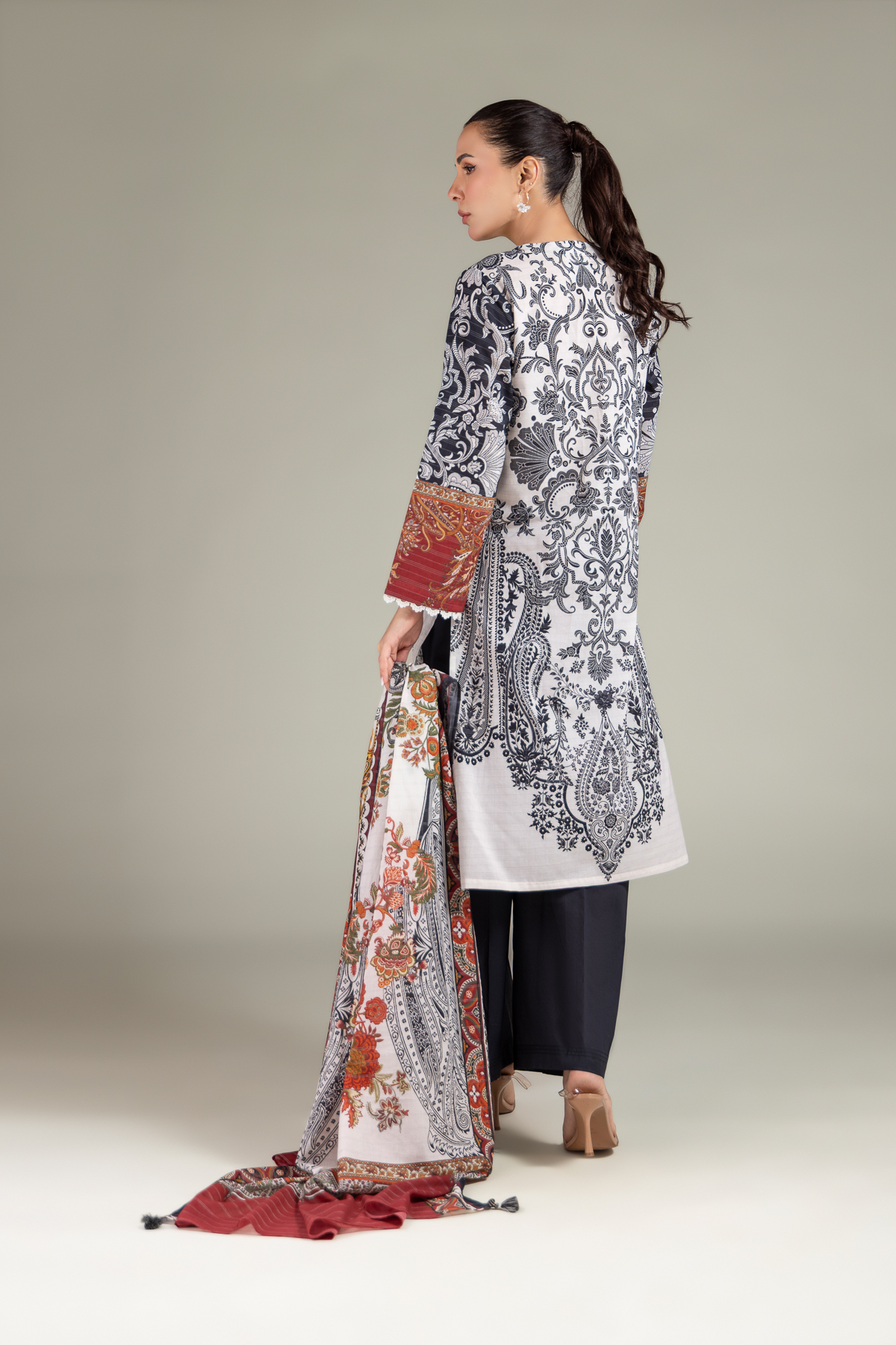 Printed Mesuri Fabrics 3 Piece - 1-26-102-A-F-VG