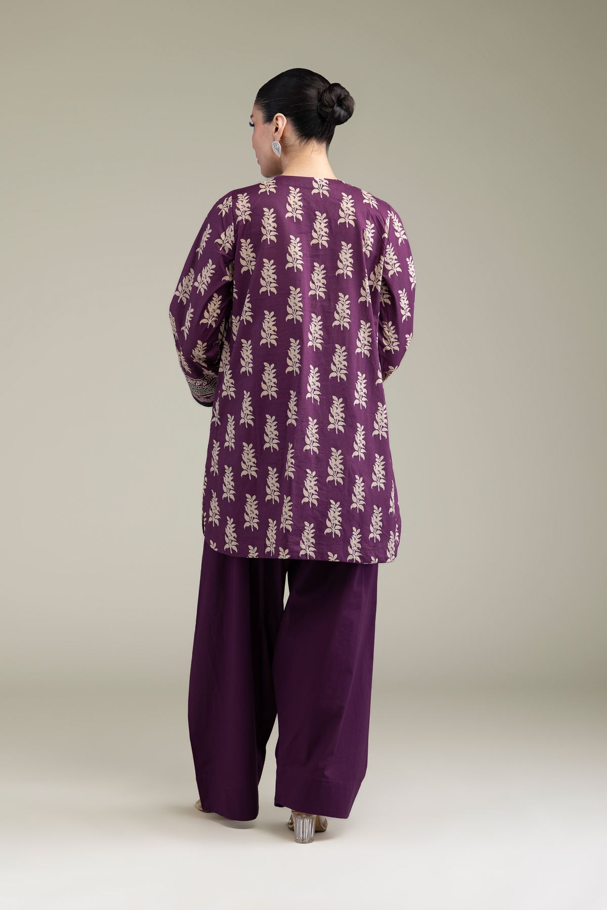 Printed Cambric Short Cambric Kurta - 1-26-238-A-J1-VG
