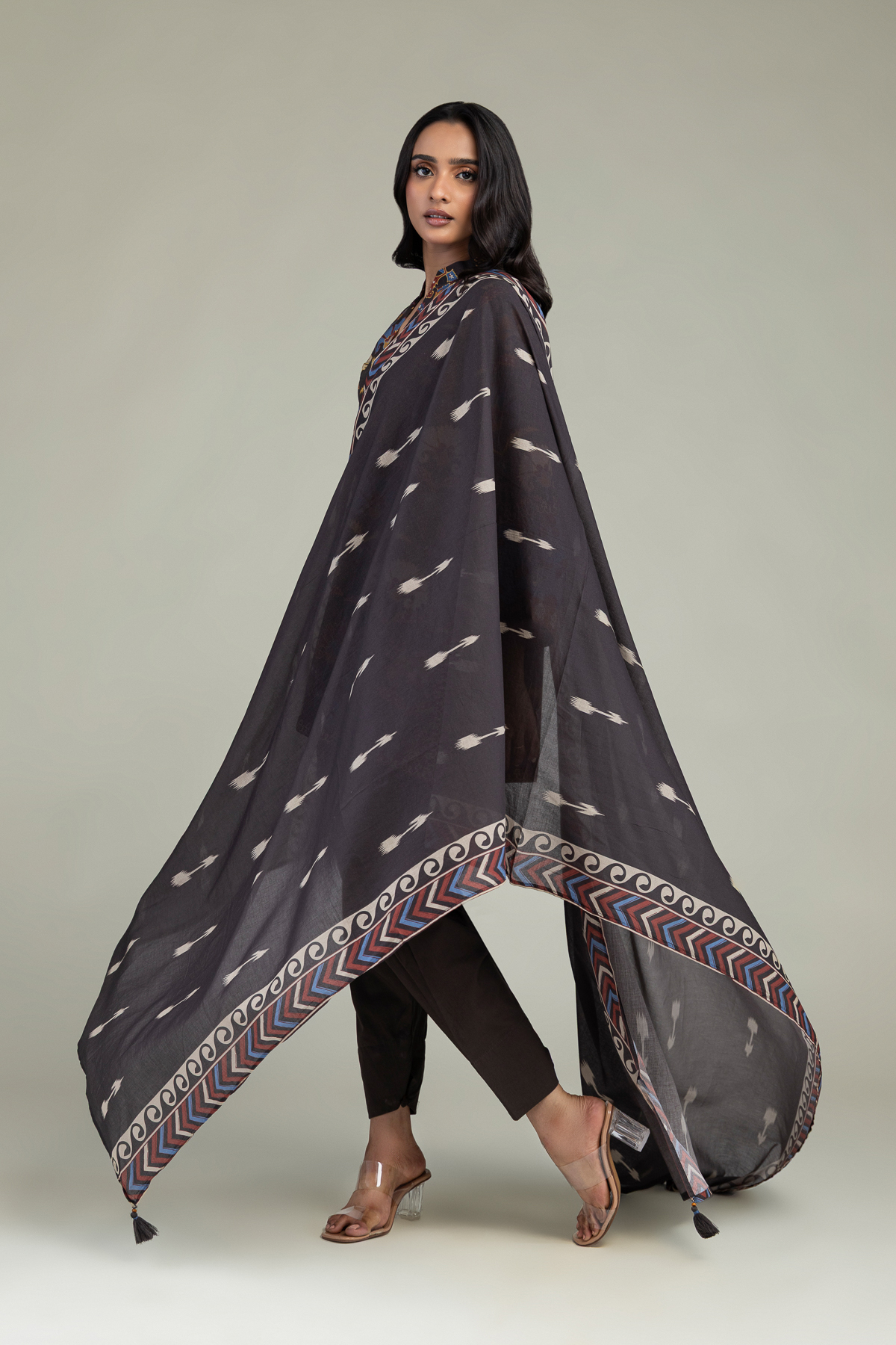 Printed Lawn Printed Lawn Dupatta - 1-26-303-C-B1-VG