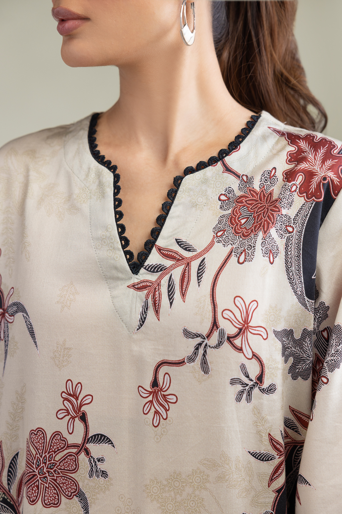 Embroidered Lawn Lawn 3-Piece Tailored - 1-26-309-B-D1-VG