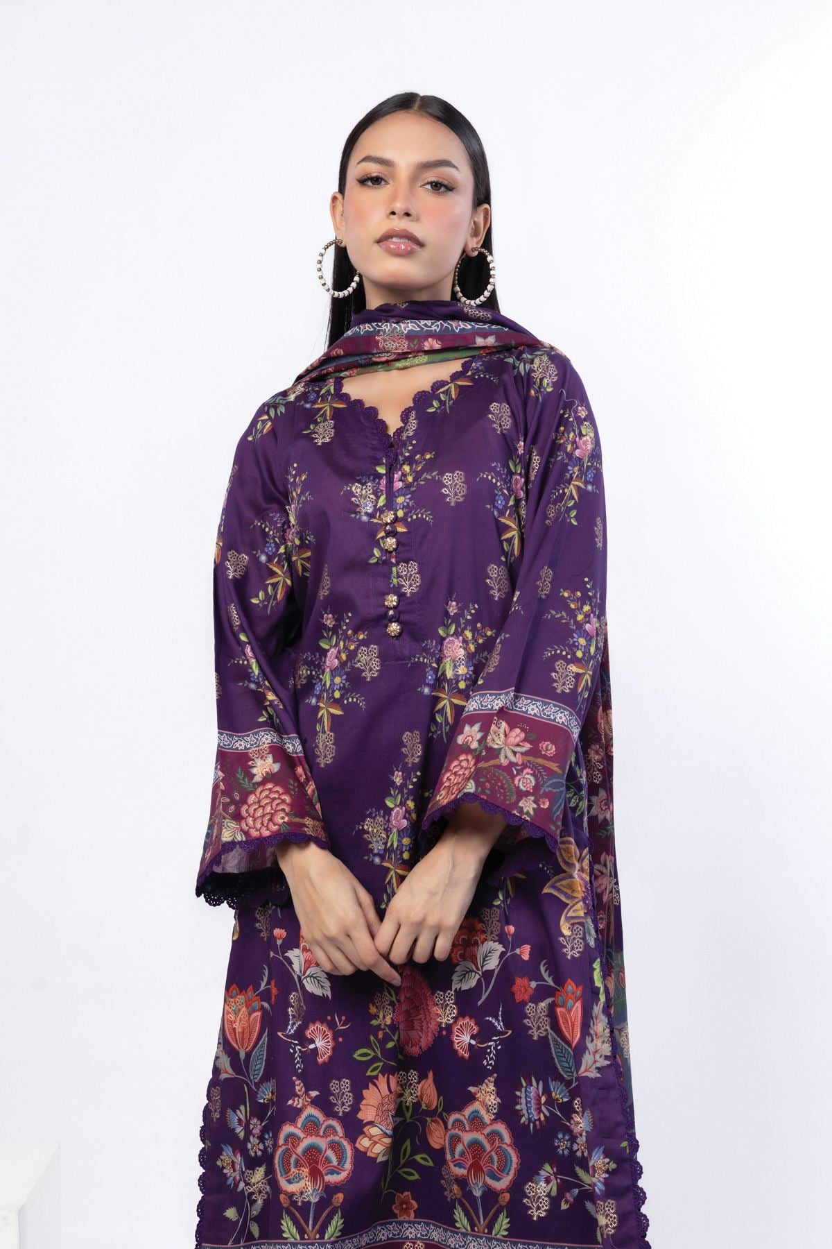 Printed Jacquard Fabrics 3 Piece - A33-26-110FG2-VG