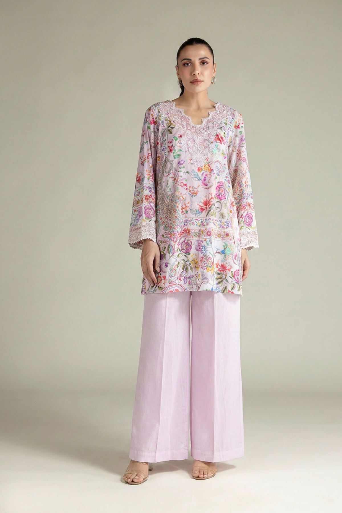 Embroidered Lawn Lawn Tailored 2-Piece - 12-26-301-A-E1-VG