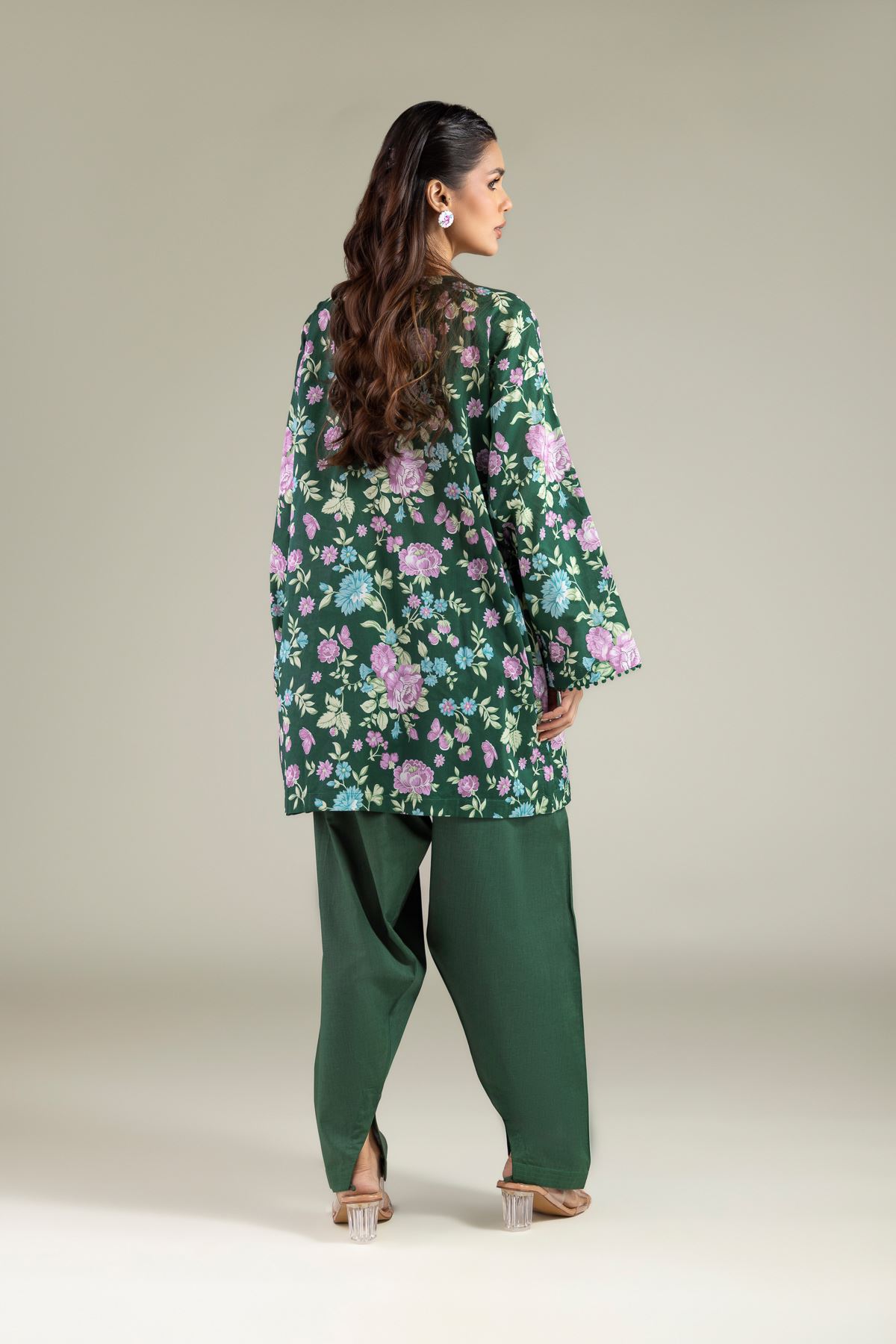 Printed Lawn 2-Piece Tailored Lawn - 2-26-208-A-E1-VG