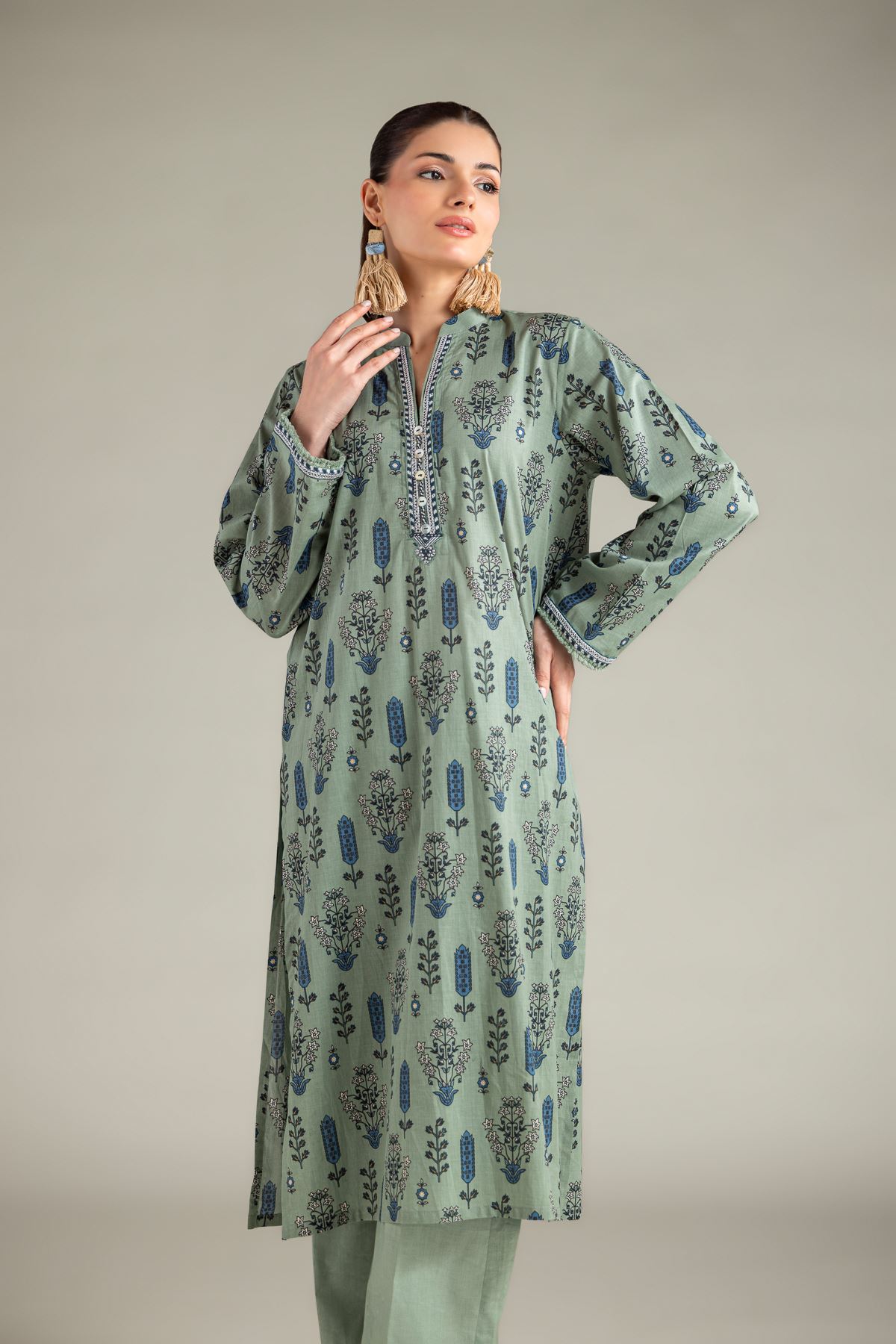 Embroidered Lawn Lawn Tailored 2-Piece - 1-26-247-A-J1-VG