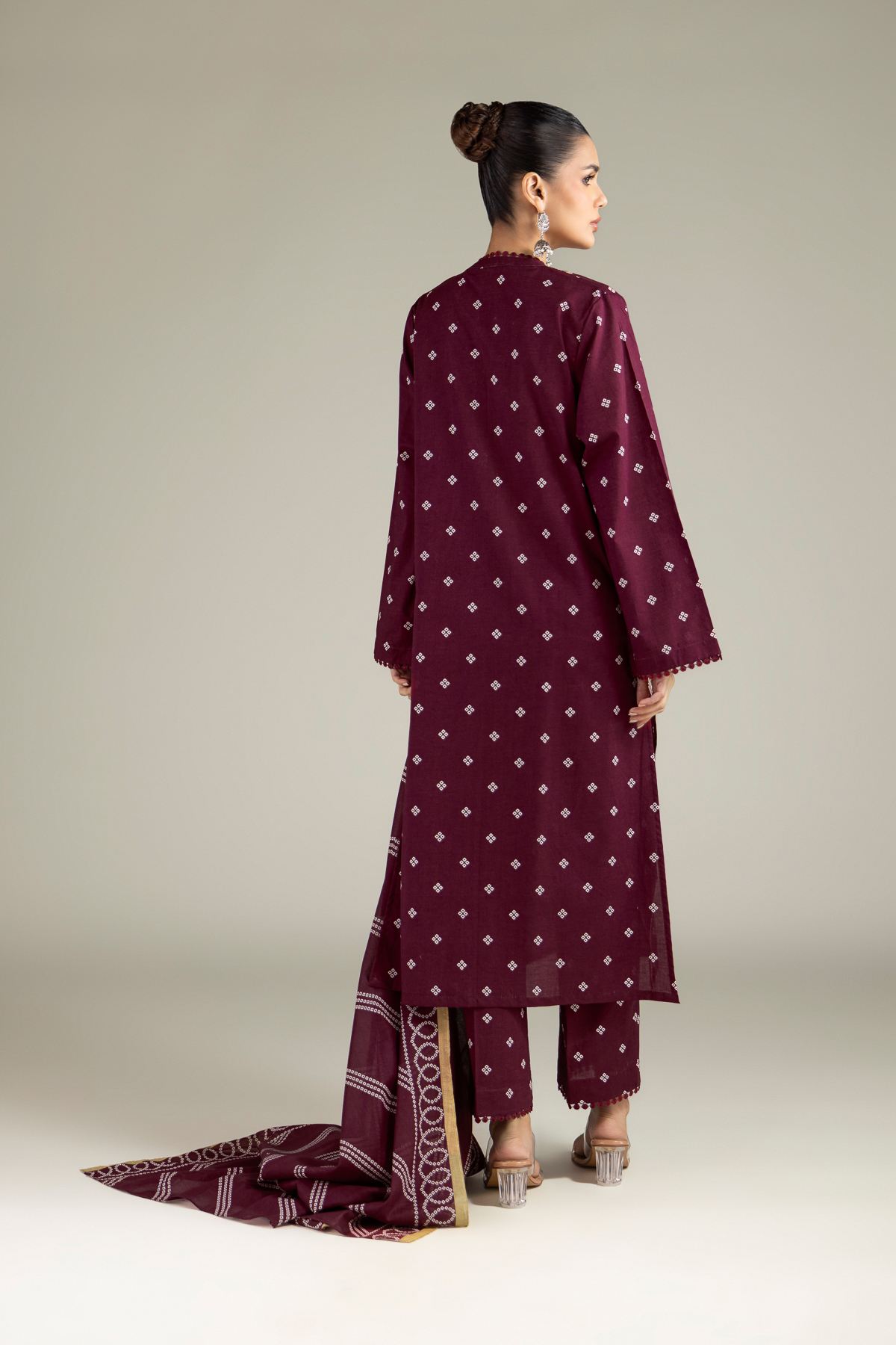 Embroidered Lawn Tailored 3-Piece Lawn - T-A11-26-108FE2-VG