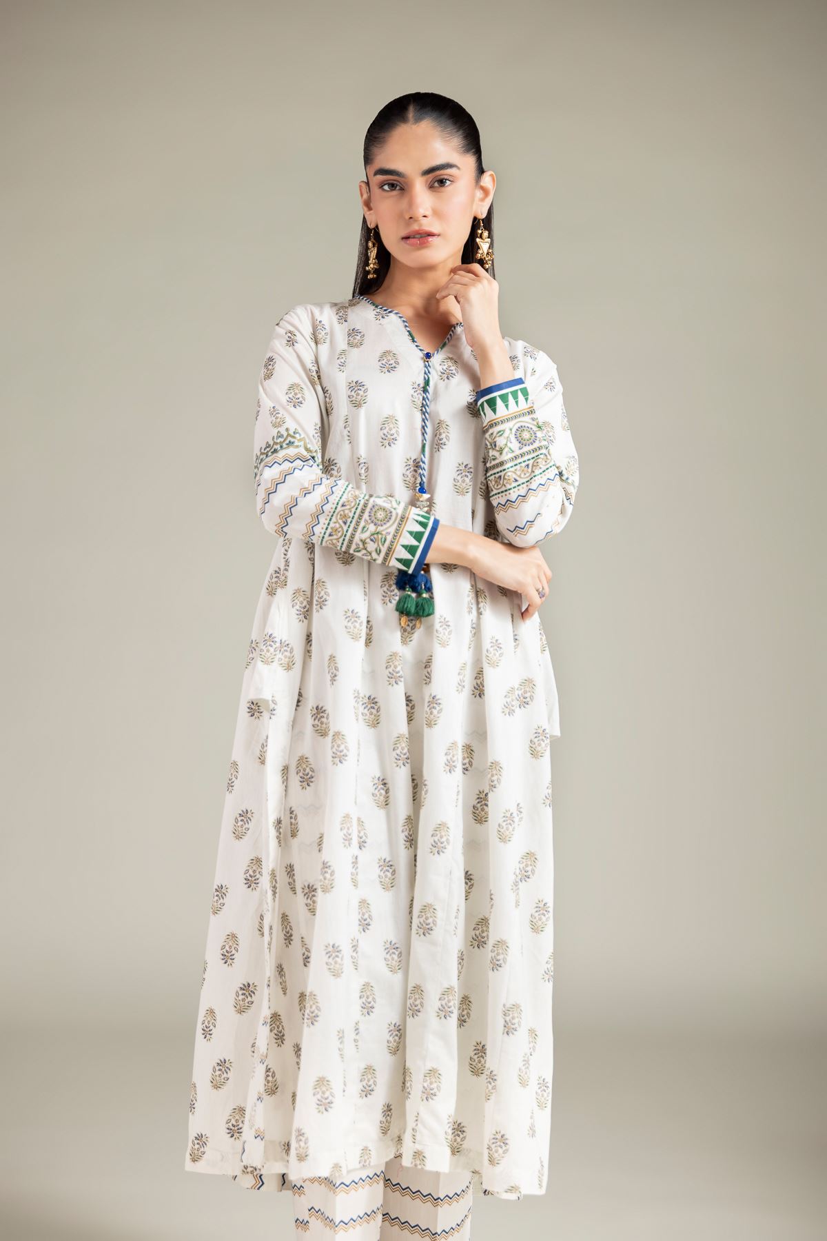 Cambric Kurta - 1-26-137-A-A-VG