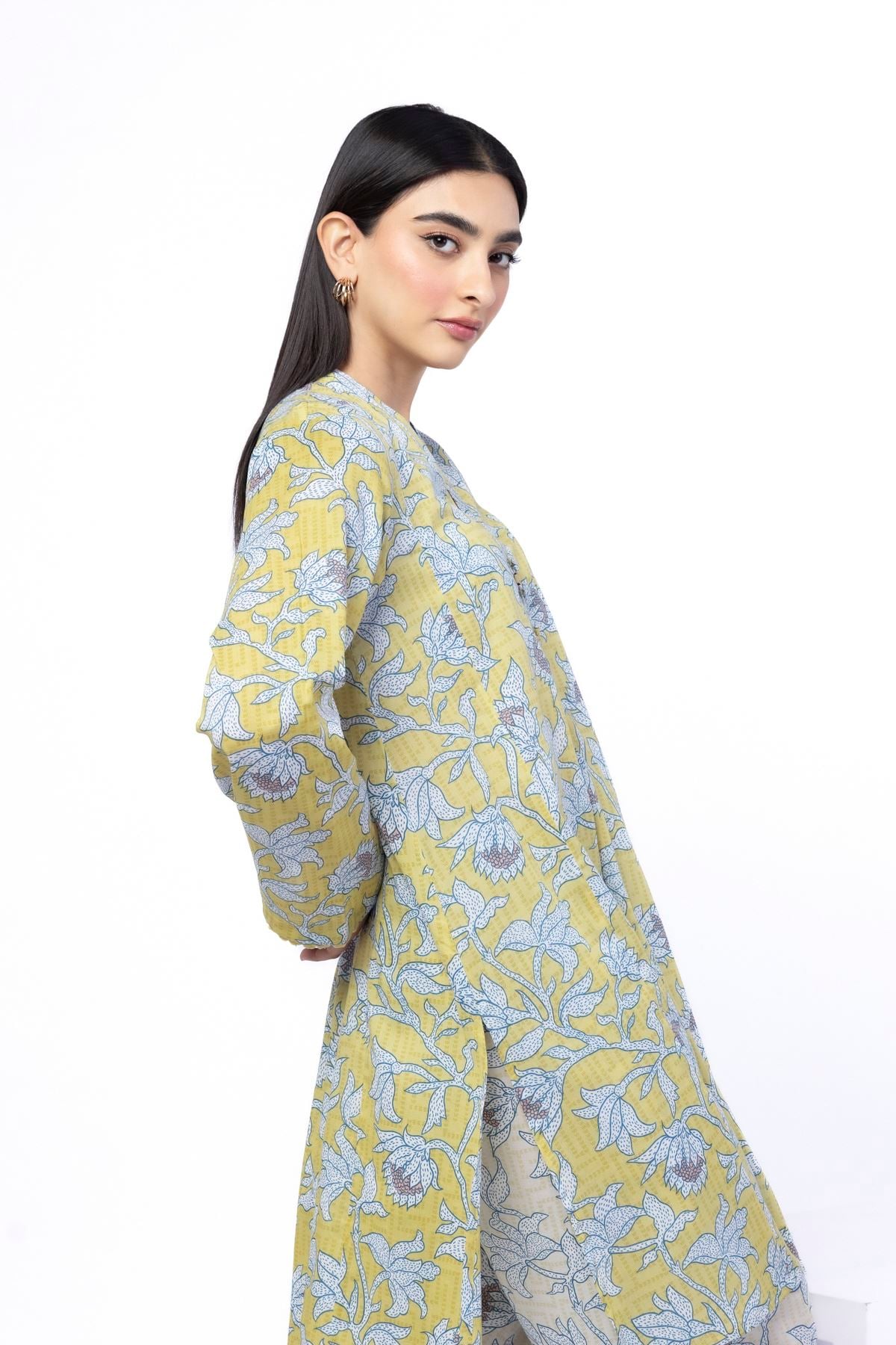 Printed Lawn Fabrics 2 Piece | Top and Bottom - A33-26-106FG-VG