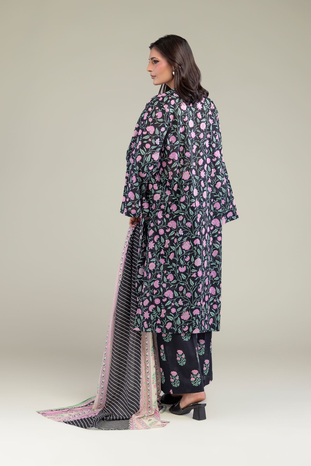 Printed Lawn Tailored Lawn 3-Piece - T-A11-26-206FI2-VG