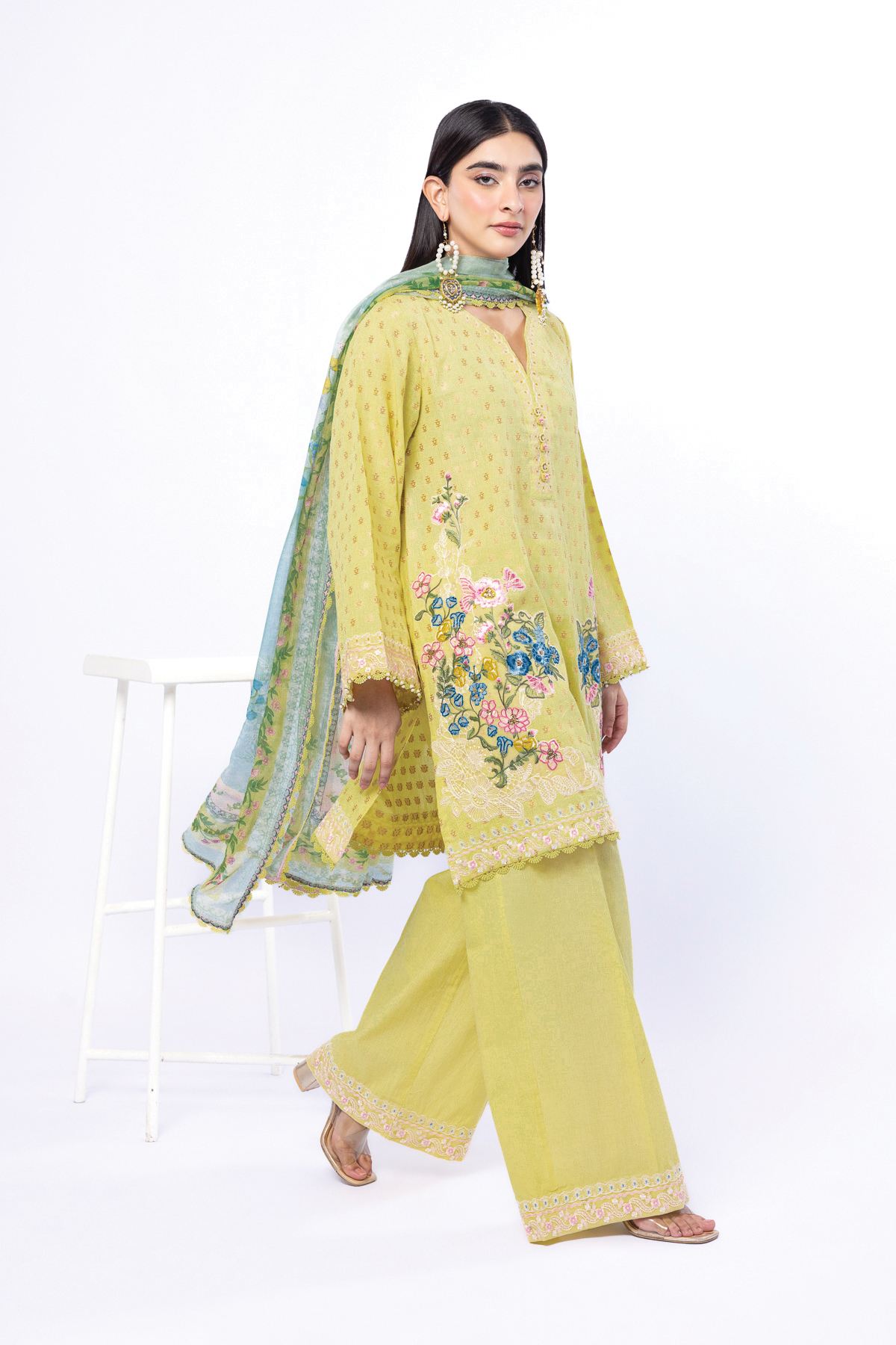 Dyed Jacquard Fabrics 3 Piece - A33-26-110FJ1-VG