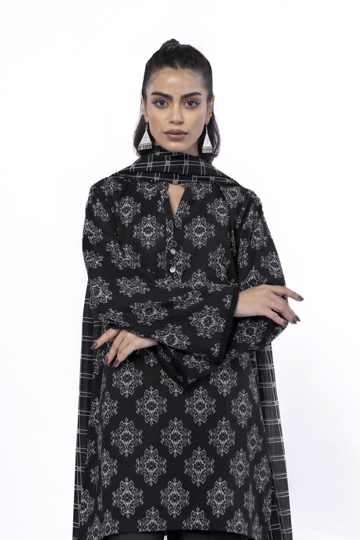 Printed Lawn Fabrics 3 Piece - CA02A-VG