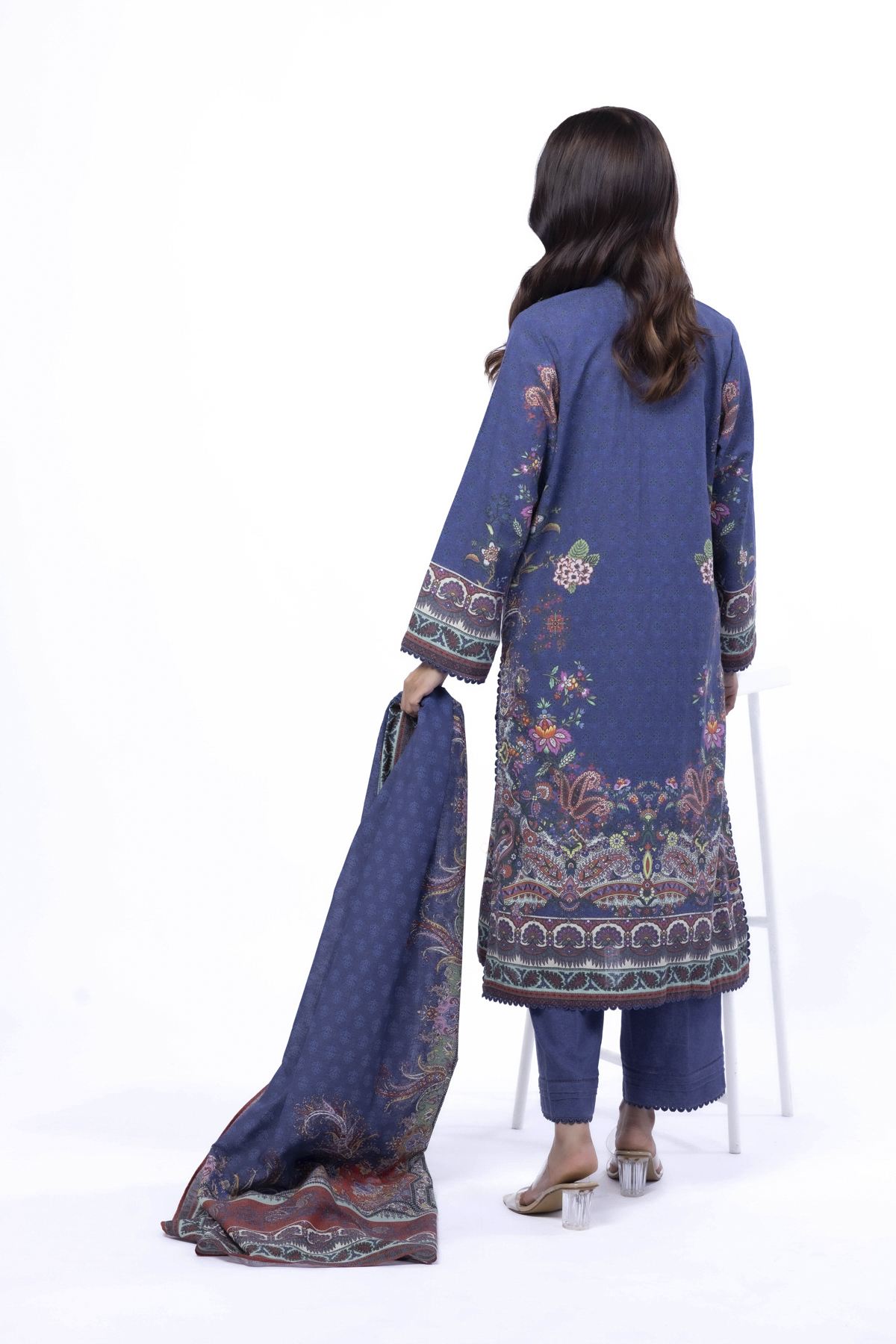 Printed Karandi Tailored 3 Piece - KN31AST-VG