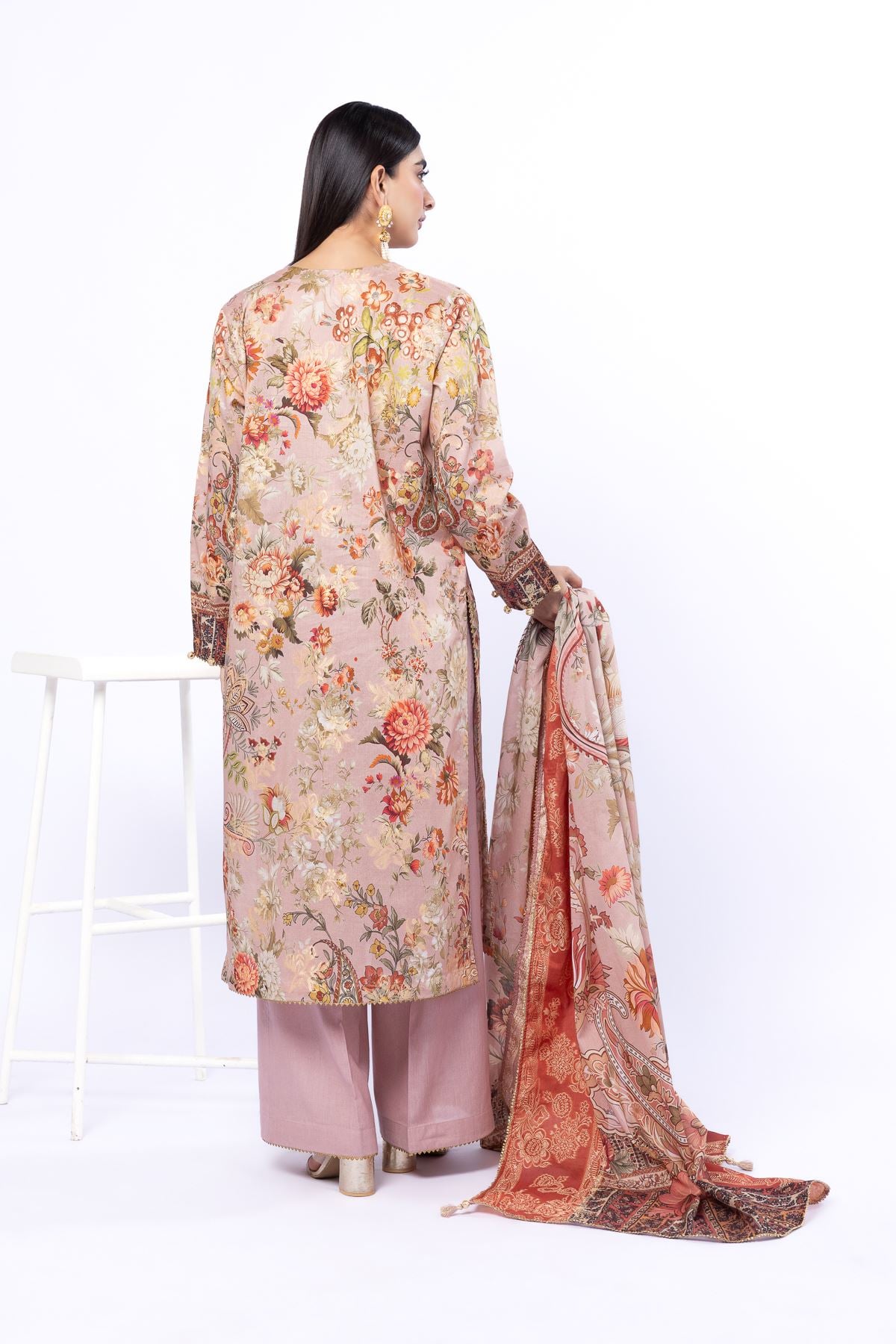 Printed Jacquard Fabrics 3 Piece - A33-26-104FB1-VG