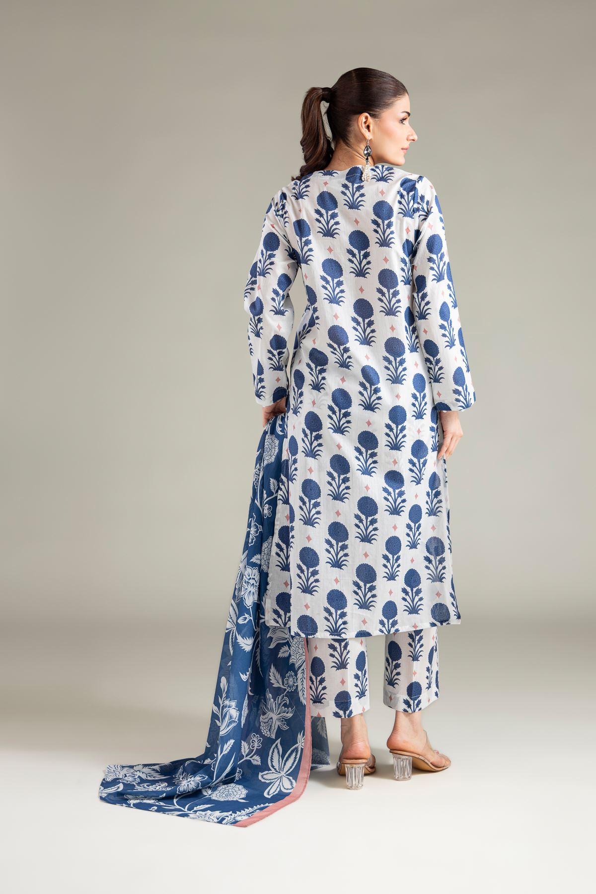Printed Lawn Lawn Tailored 3-Piece - T-A11-26-109FC2-VG