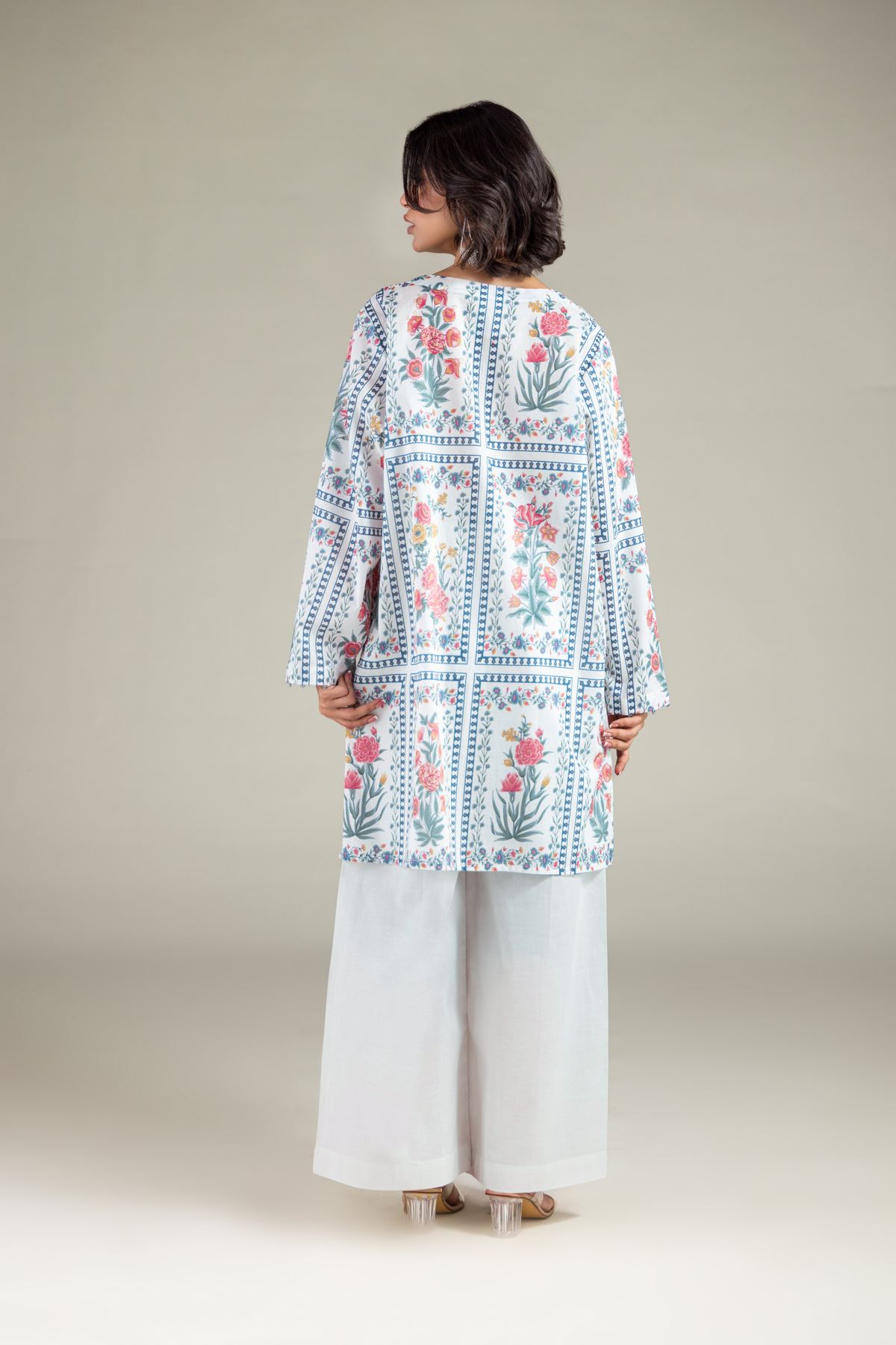 Printed Lawn Lawn 2-Piece Tailored - T-A11-26-108FE2-VG