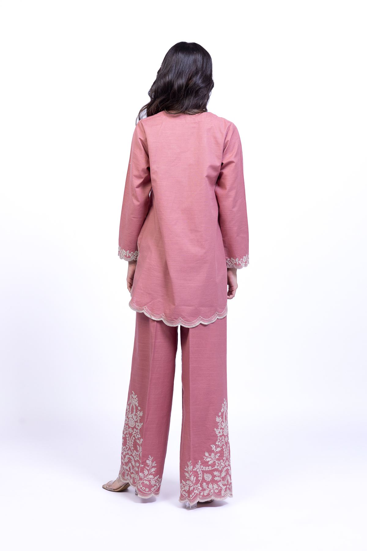 Embroidered Khaddar Kurta - 25-09-12E2-01TA-VG