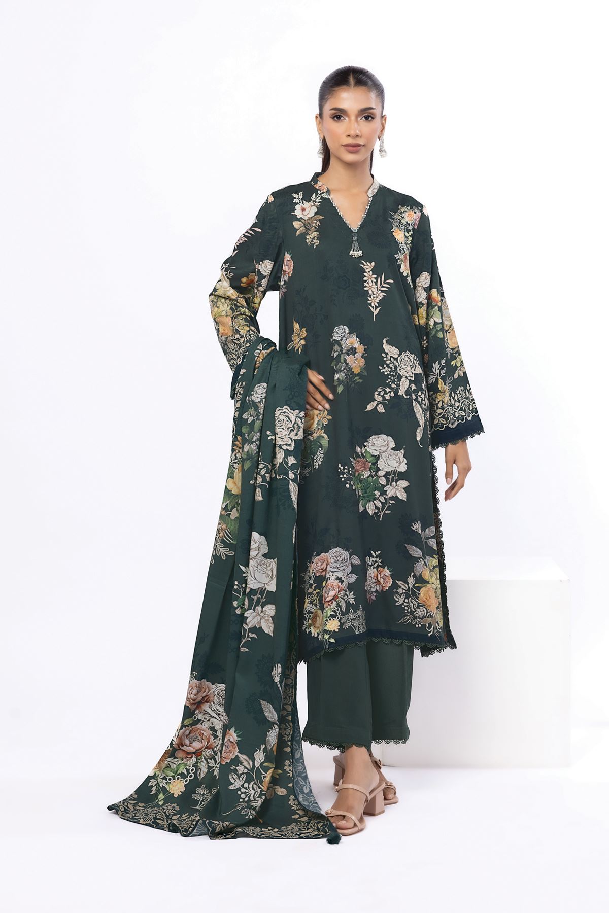 Printed Marina Tailored 3 Piece - KN31AST-VG