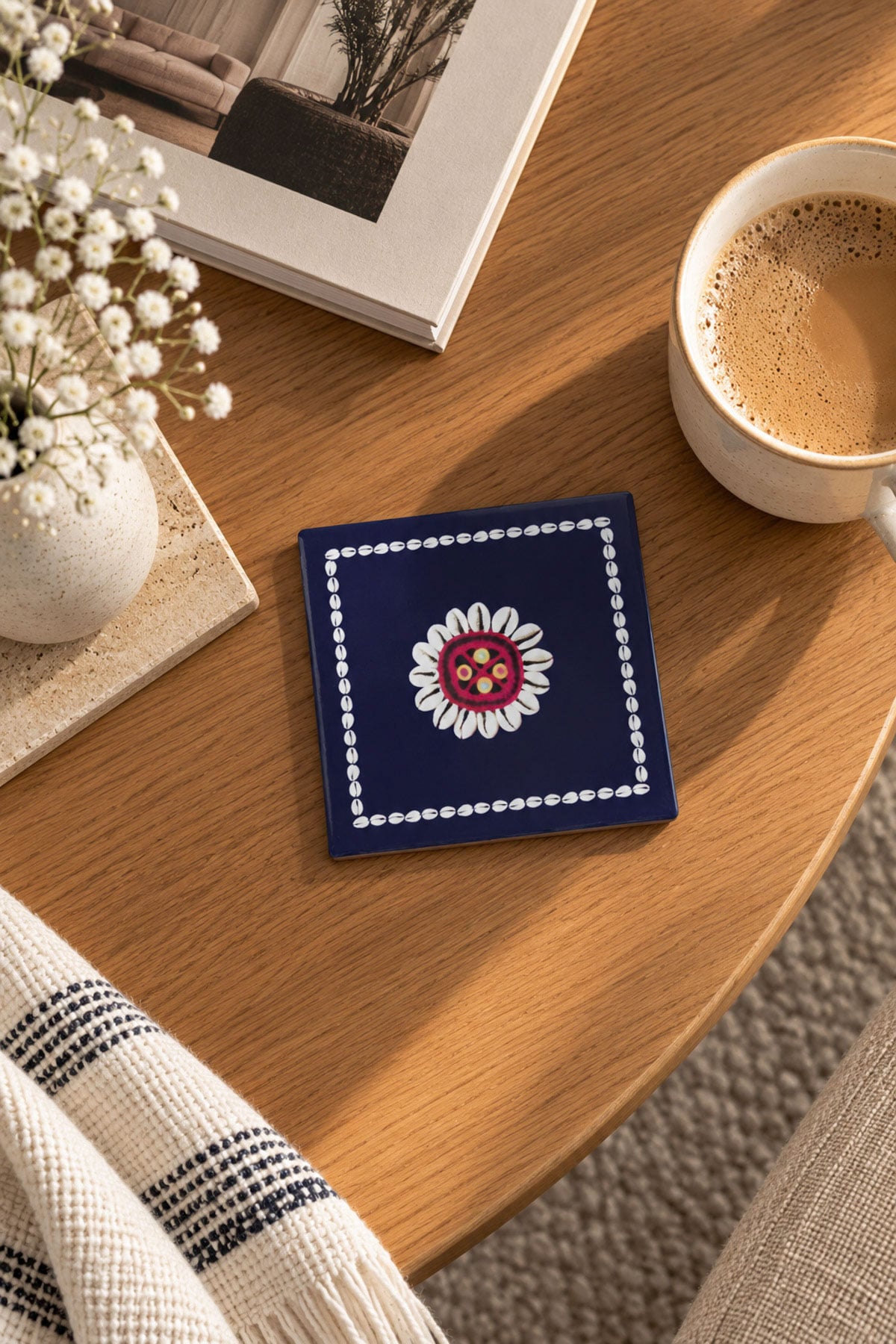 Printed Ceramic 4in Coaster - C44-26-202CI-VG