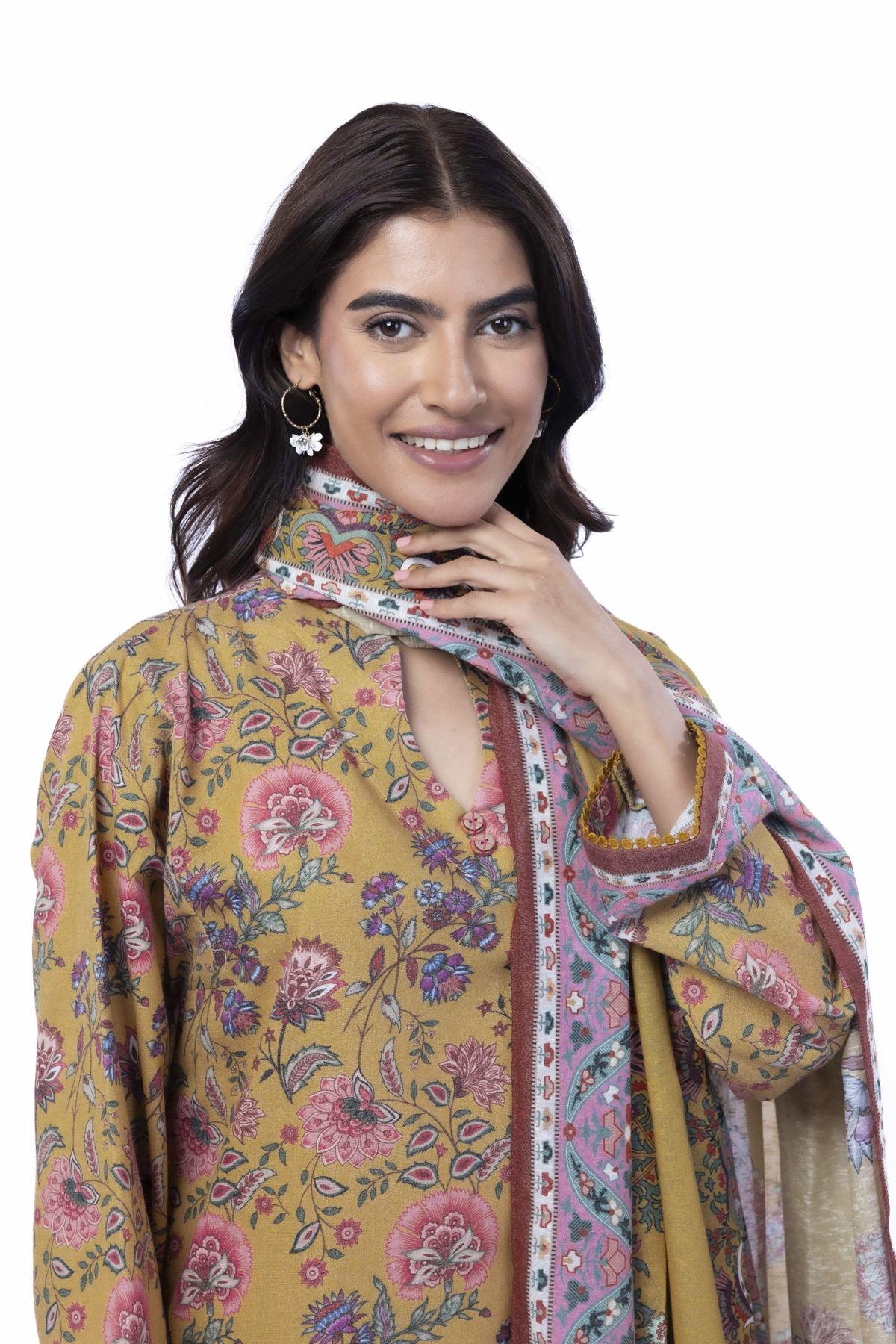 Printed Karandi Tailored 3 Piece - KRN09AST-VG