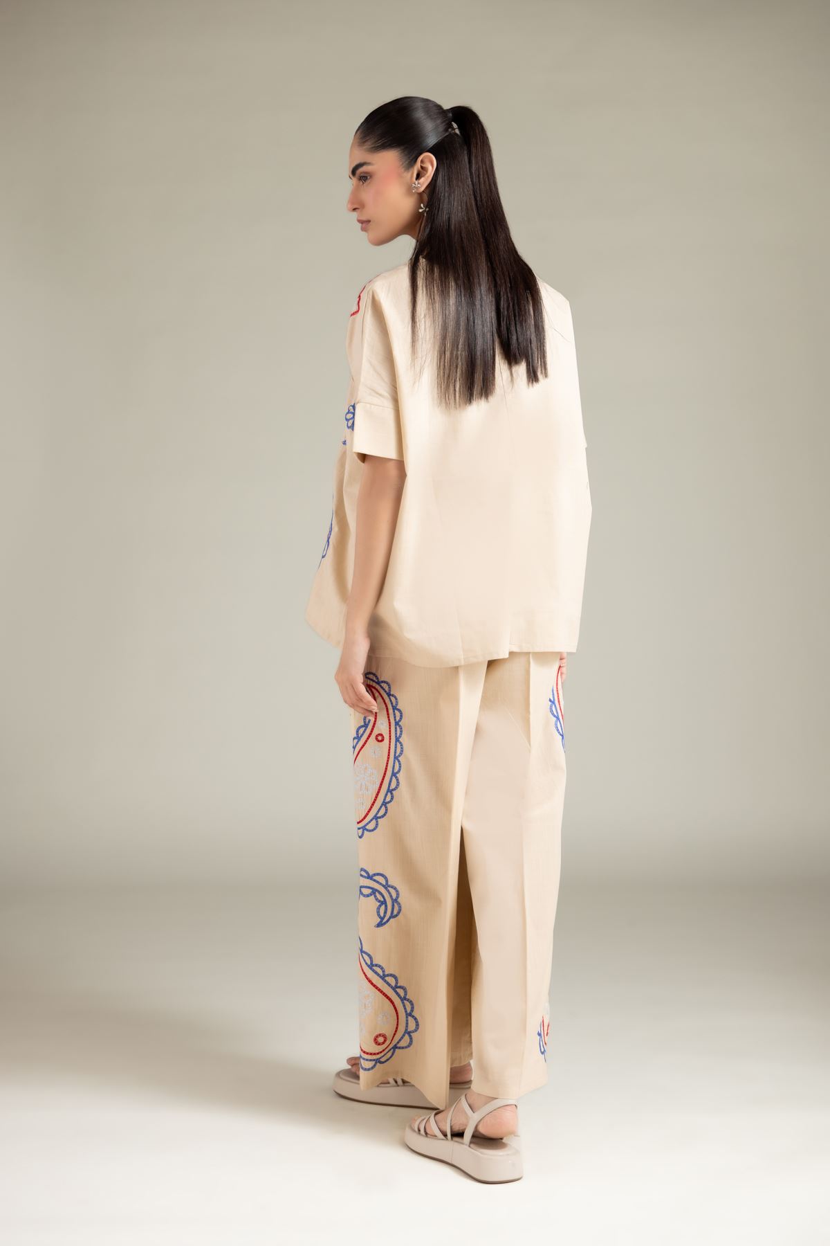 Textured Cotton Shirt - 6-26-102-A-F-VG