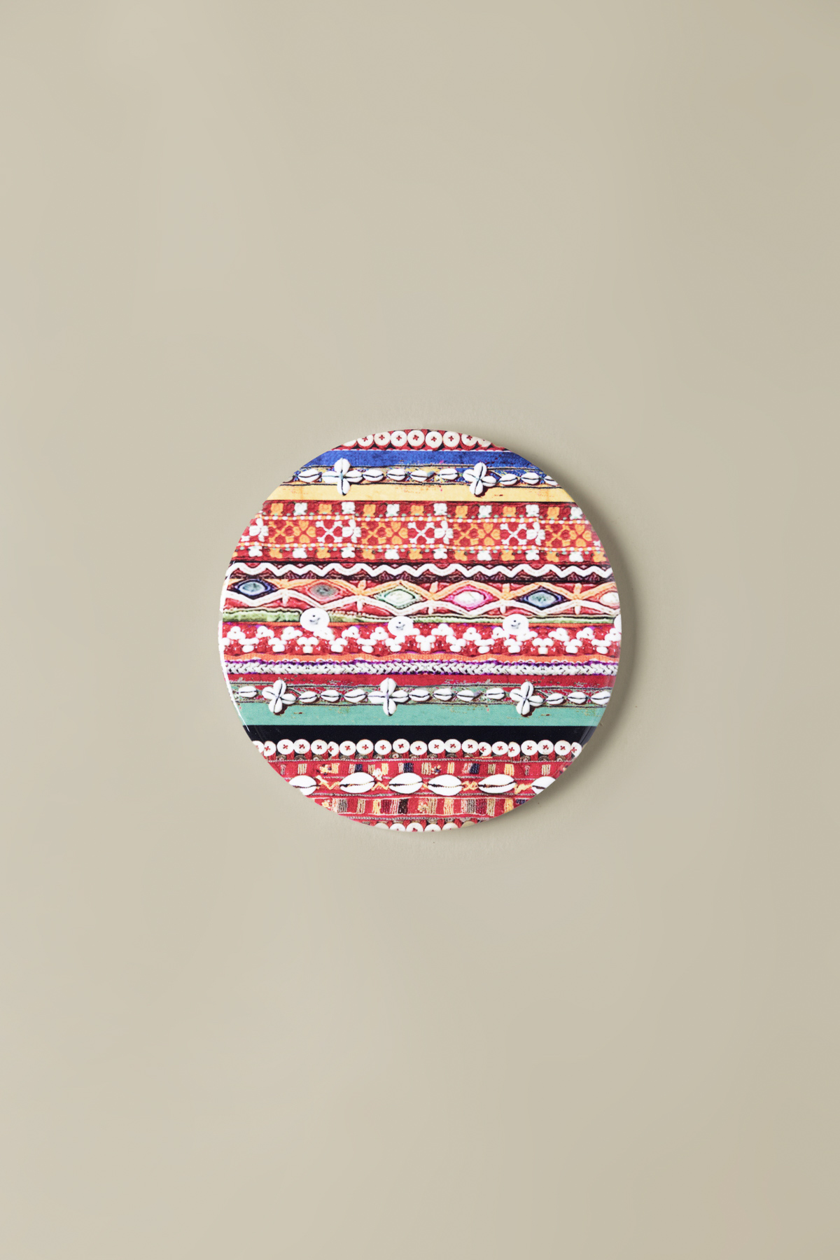 Printed Ceramic 4in Coaster - 2-26-308-A-G1-VG