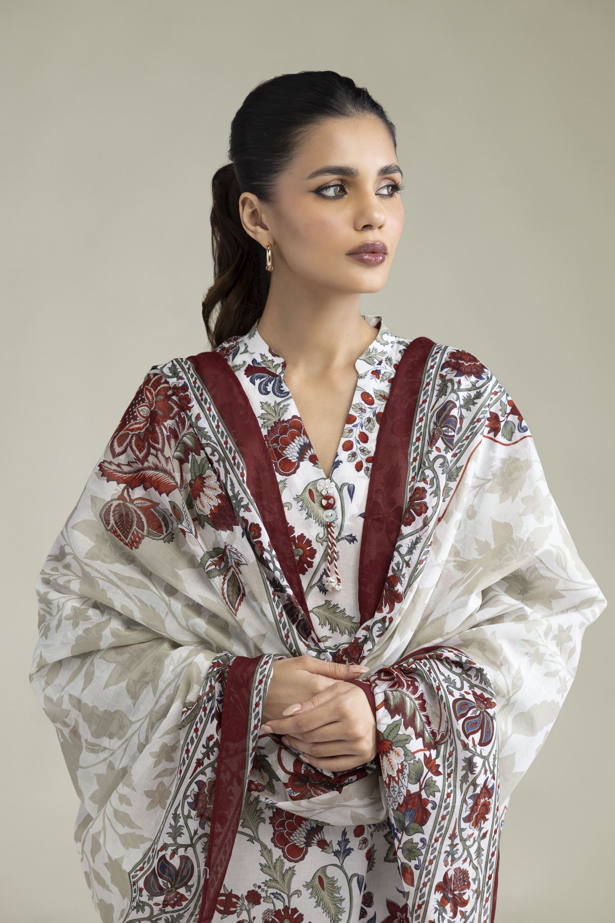 Embroidered Lawn Lawn Tailored 3-Piece - T-A22-26-208FG2-VG