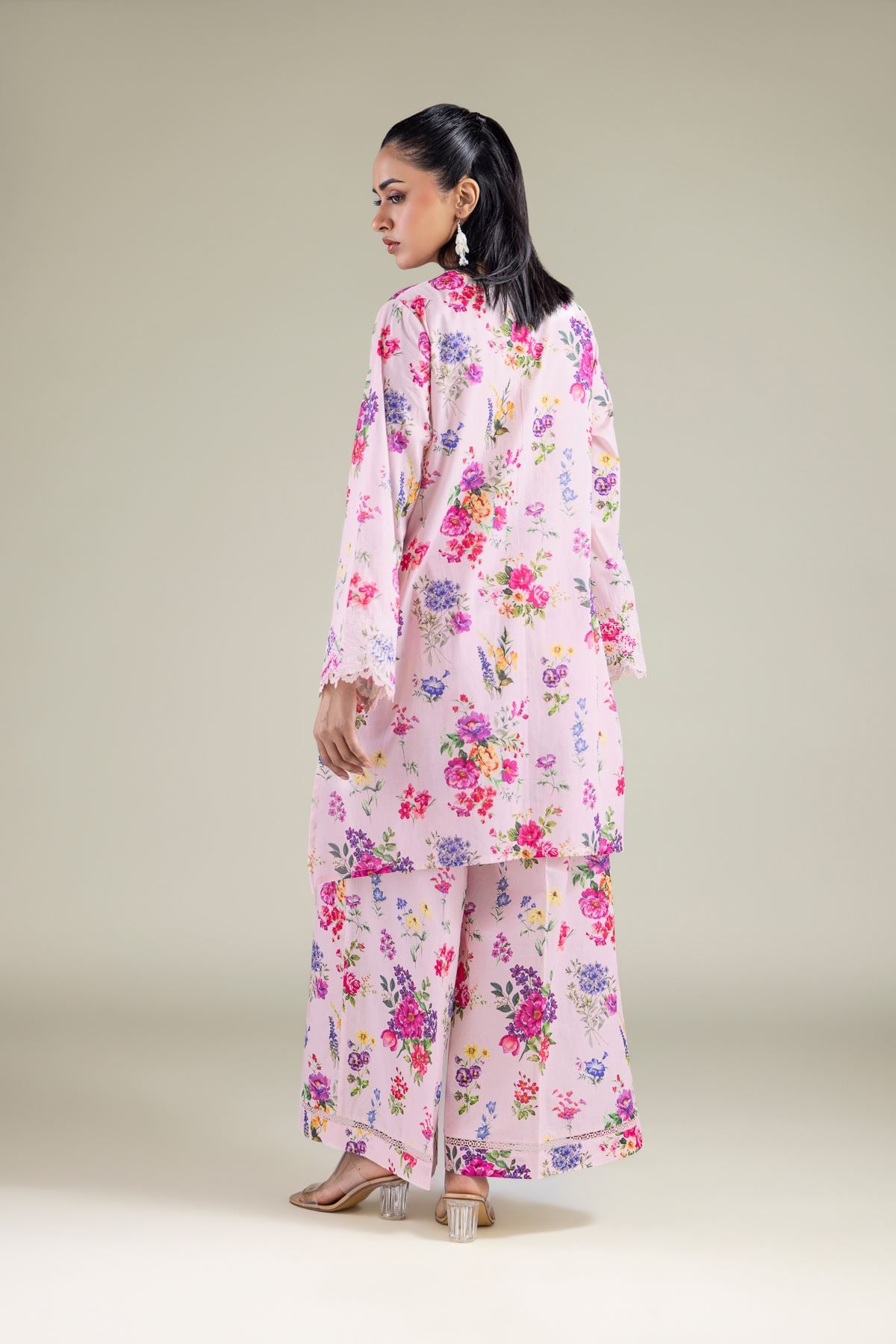 Embroidered Lawn 2-Piece Tailored Lawn - 1-26-131-A-B-VG