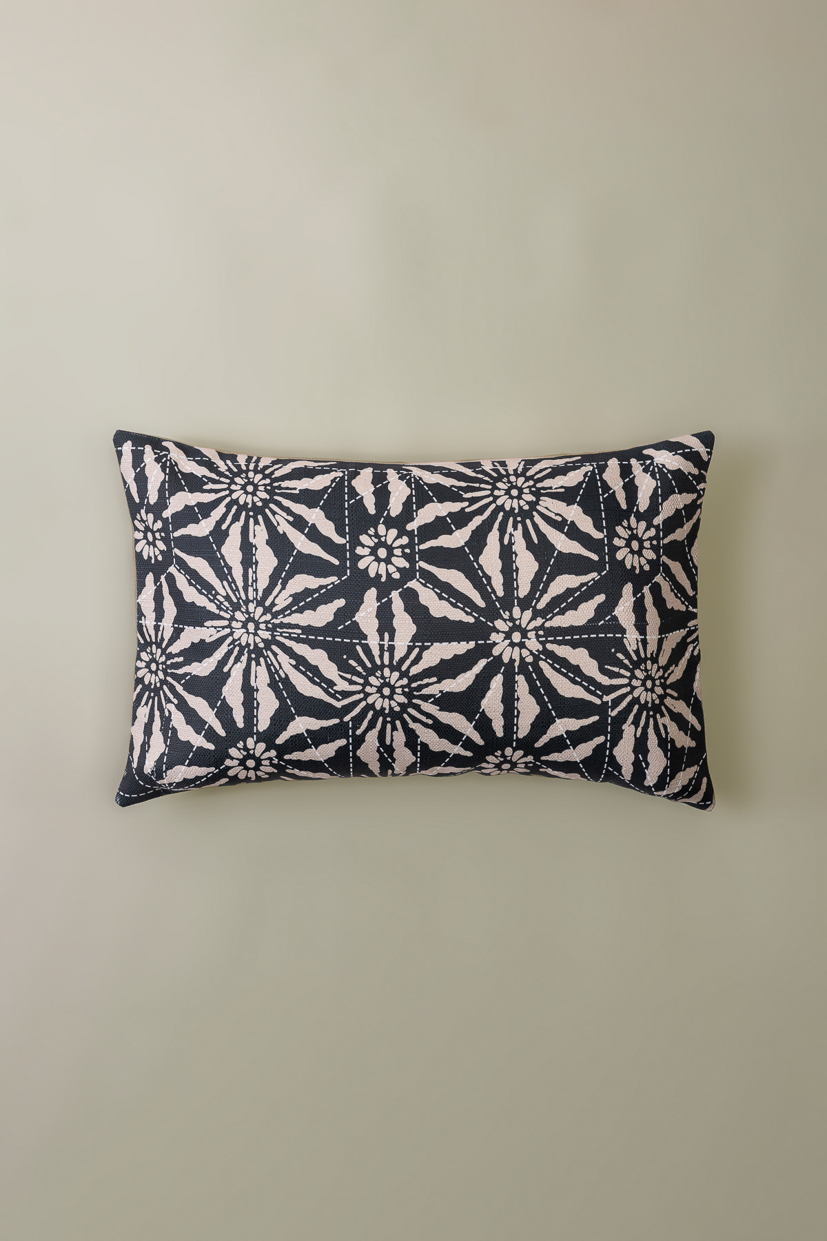Printed Polyester Jute 13x21in Cushion Cover - 2-26-202-A-D-VG