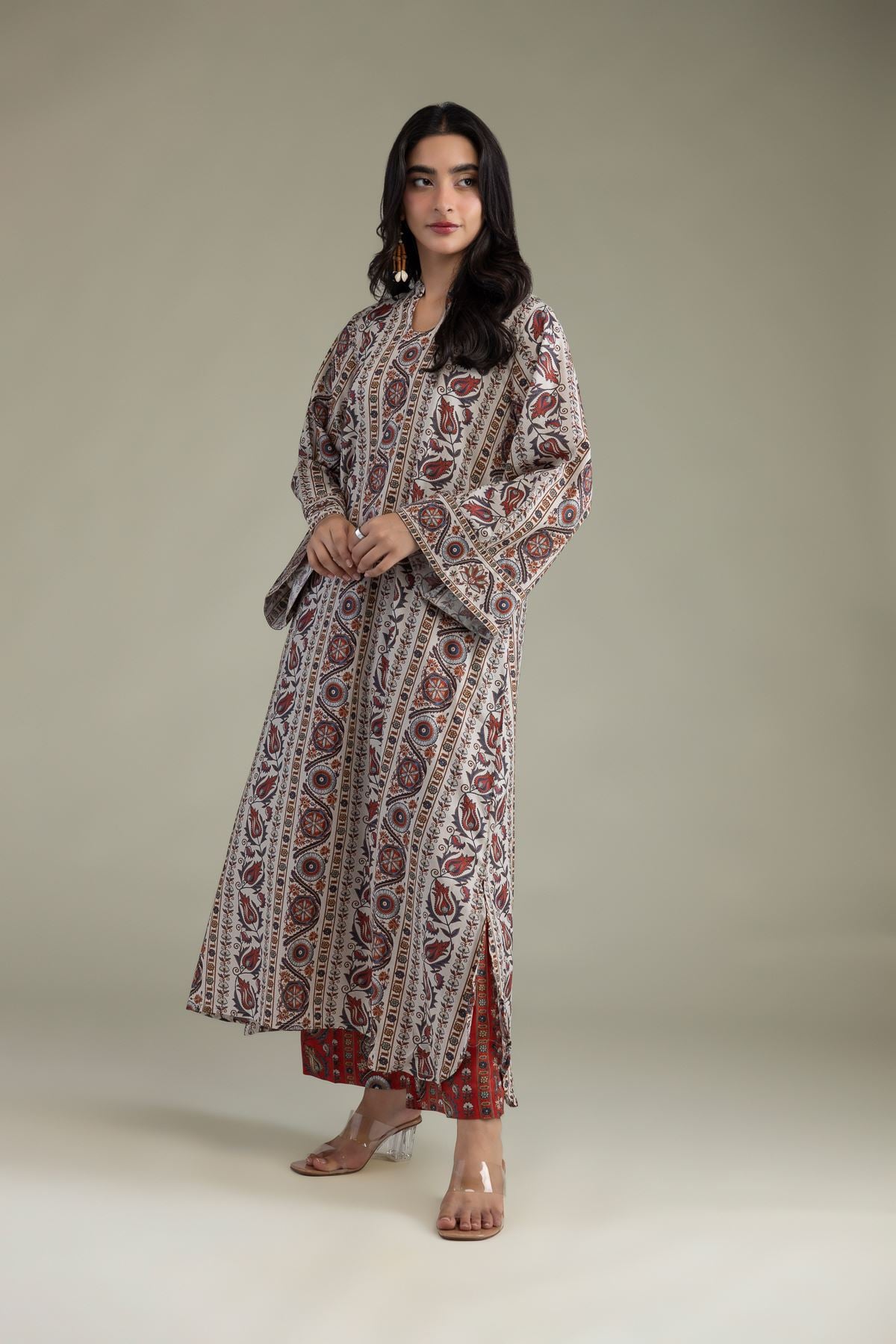 Printed Cambric Printed Cambric Pants - 1-26-250-B-H1-VG