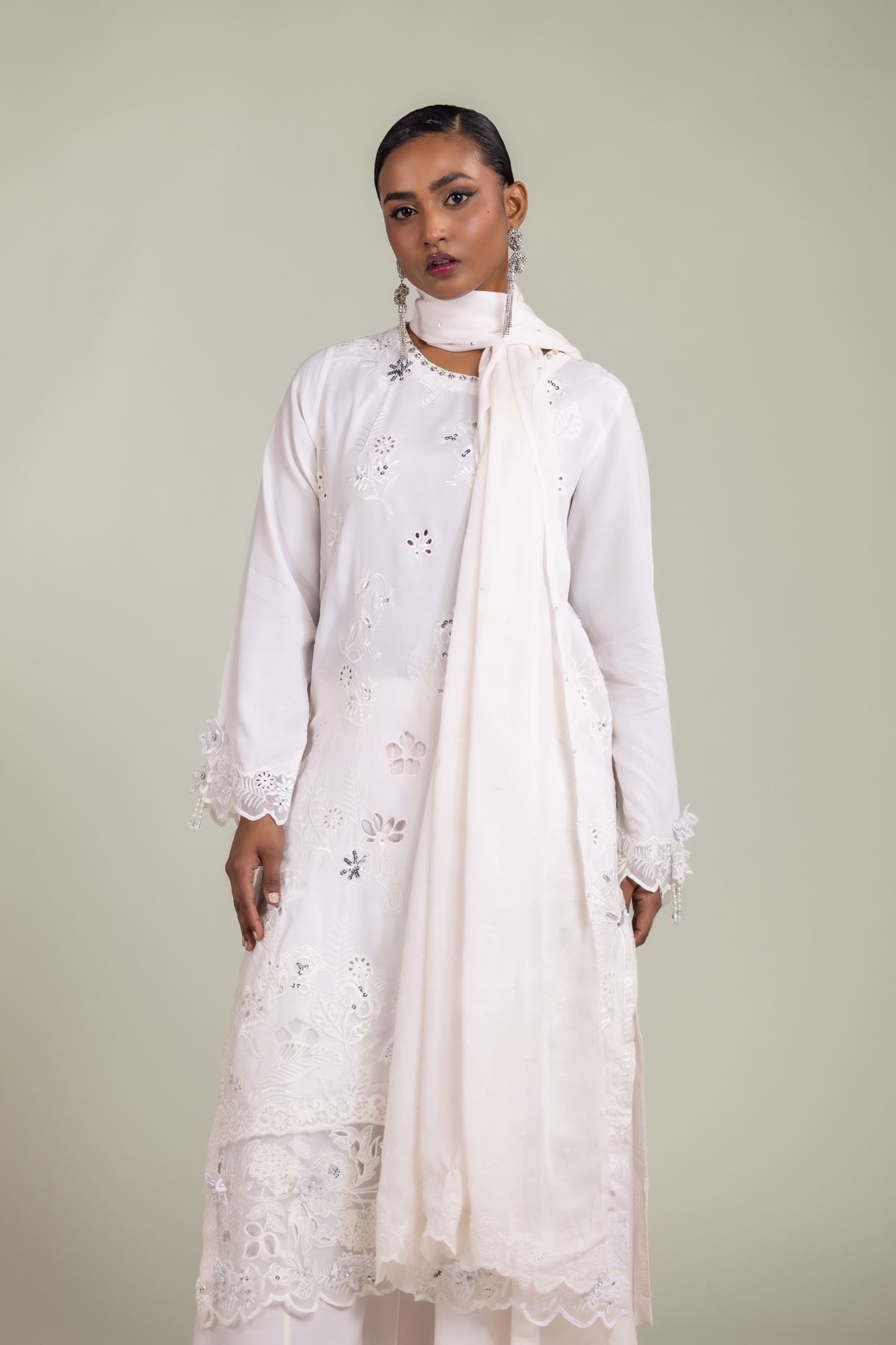 Raw Silk Silk 3-Piece Suit - A33-26-106FC-VG