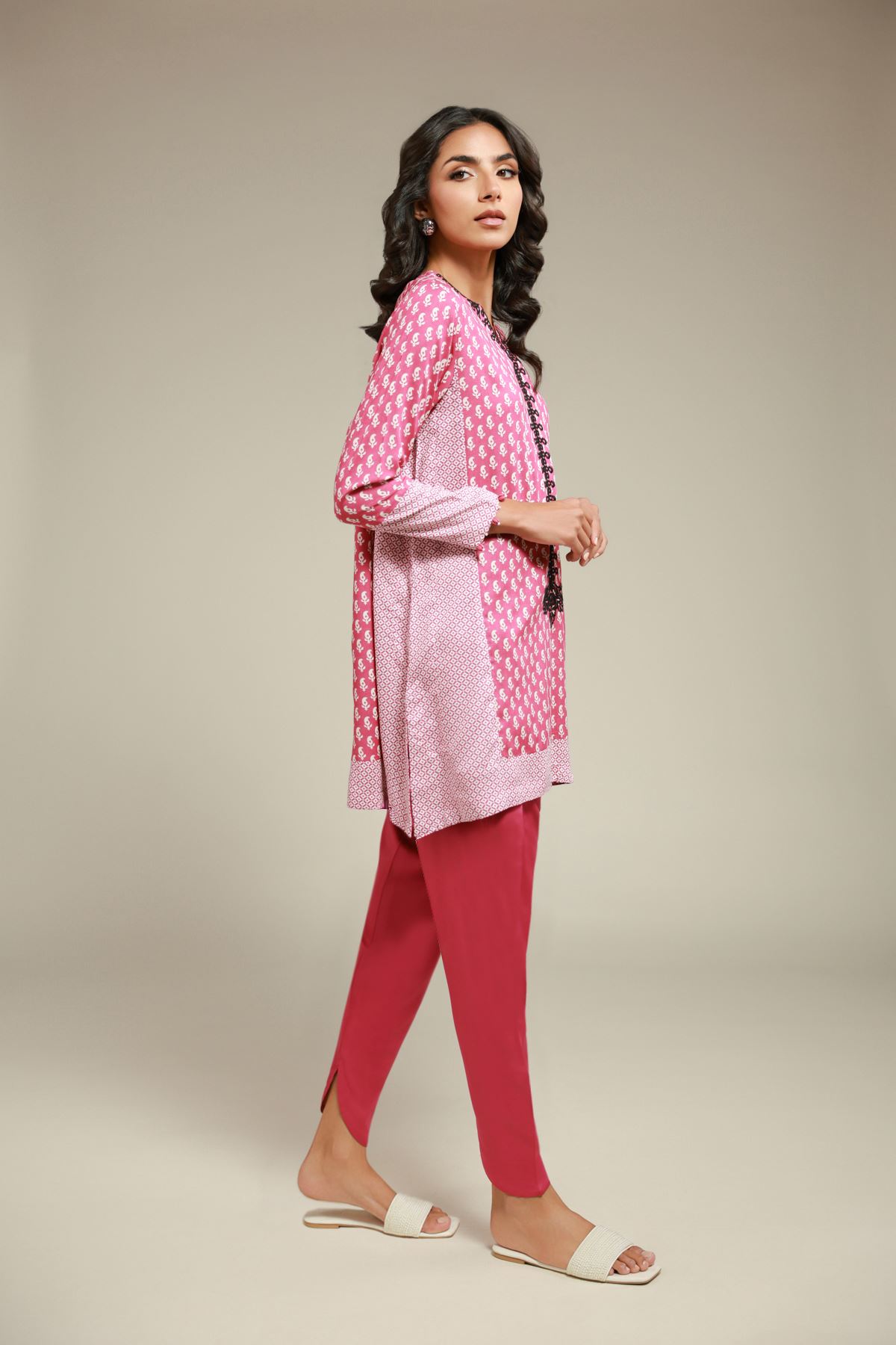 Embroidered Viscose Shalwar - 1-26-102-A-B-VG