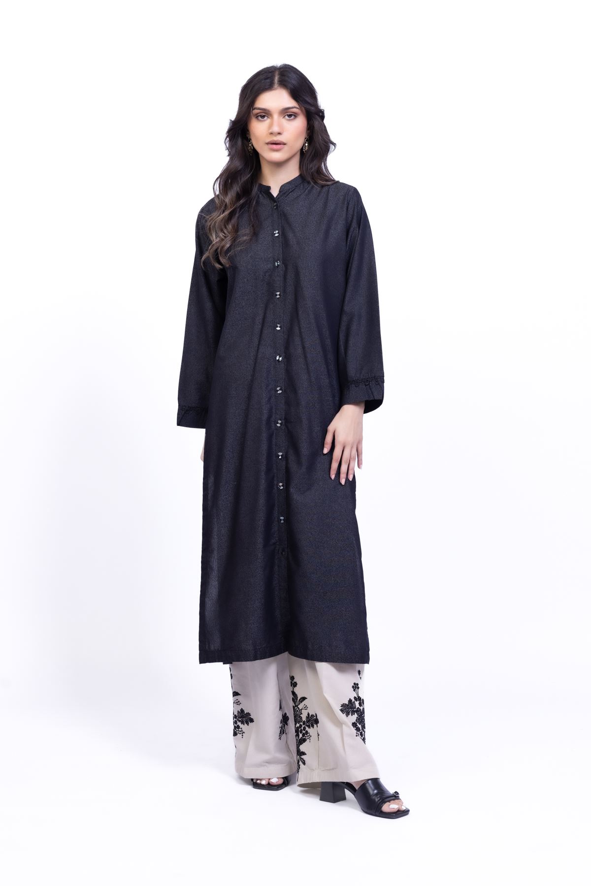 Dyed Karandi Kurta - 25-10-10E7-05TA-VG