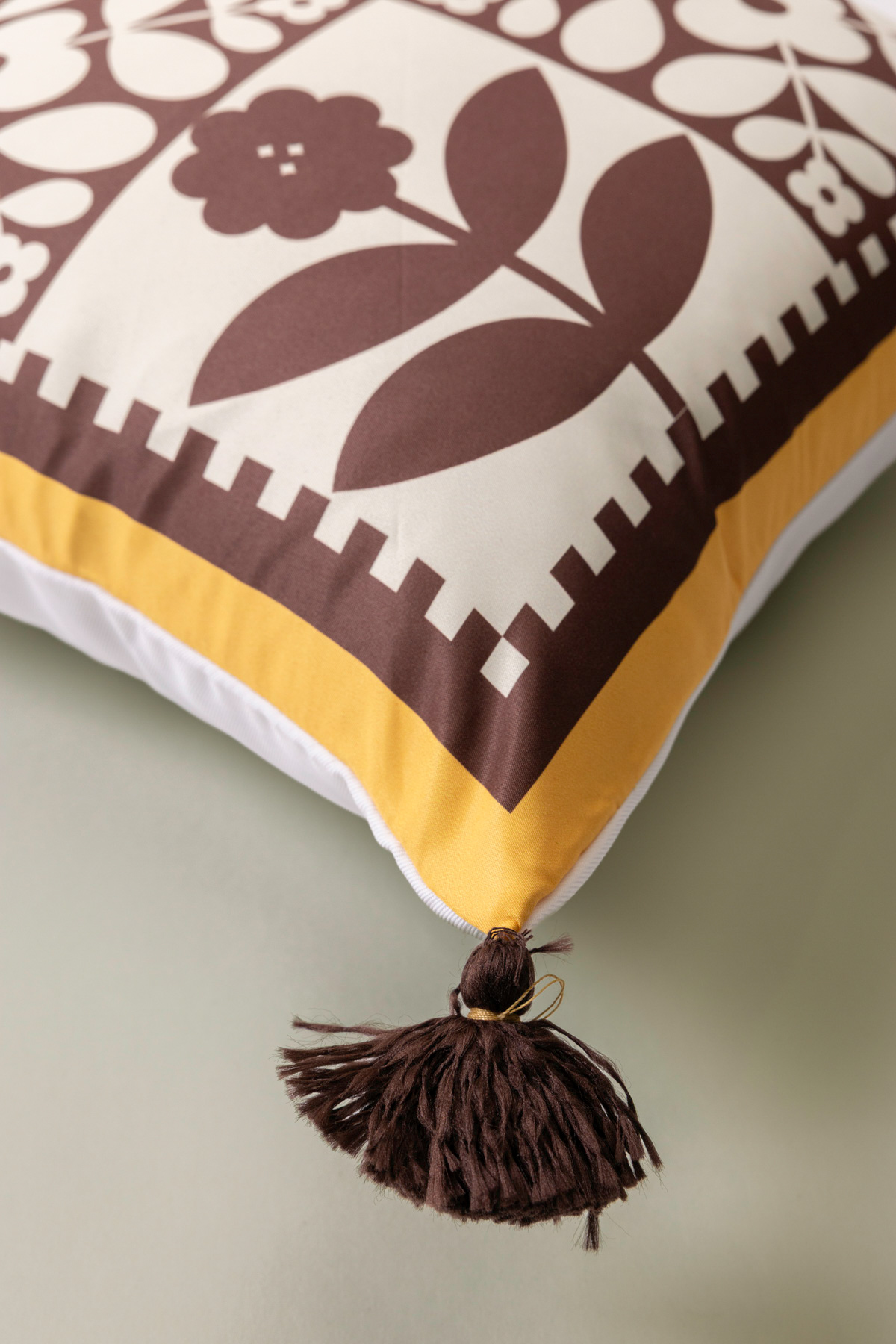 Printed Poly Sateen 16x16in Cushion Cover - 2-26-202-A-D-VG