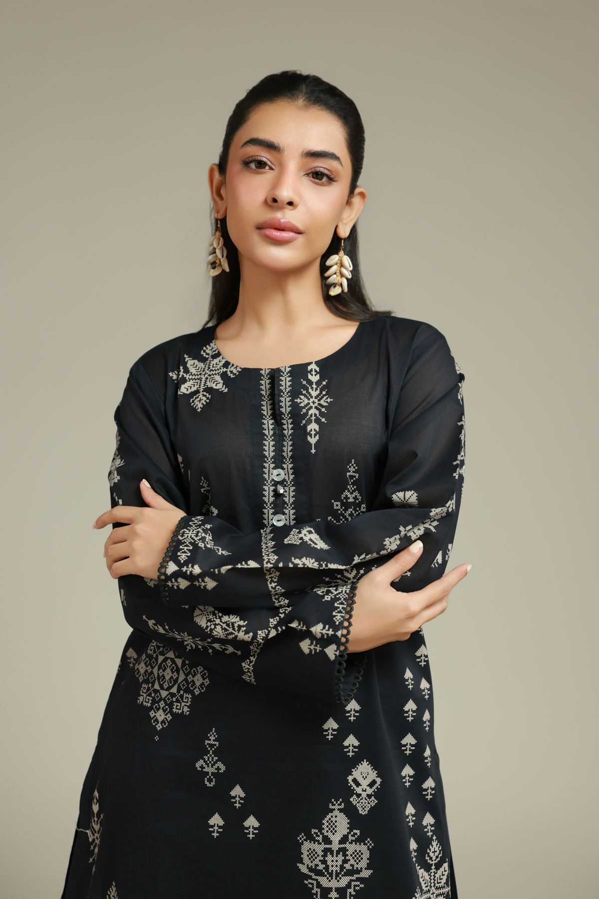 Printed Lawn Lawn Tailored Set - A22-26-218FJ1-VG