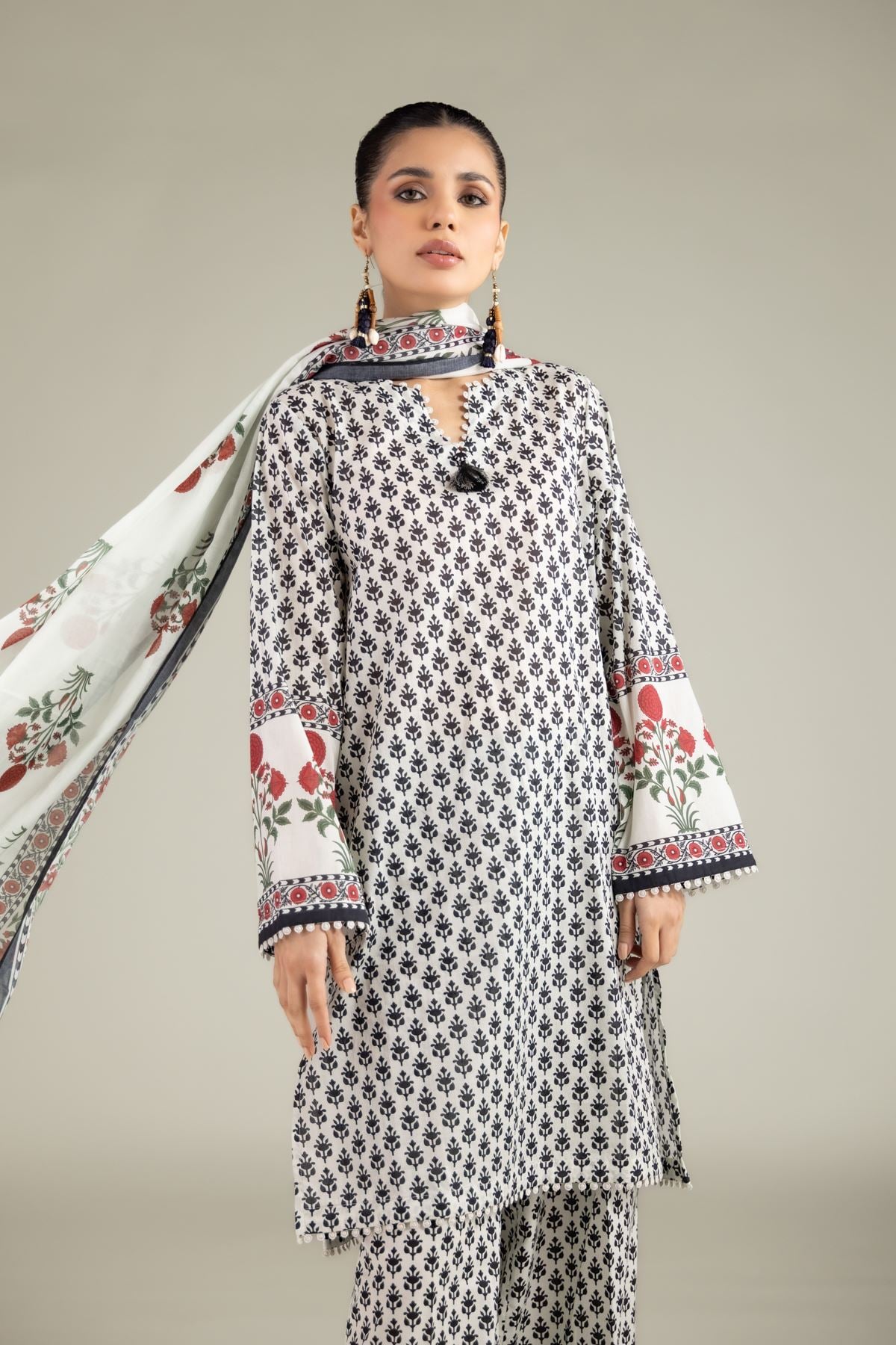 Printed Lawn Lawn Tailored Set - T-A11-26-101FH1-VG
