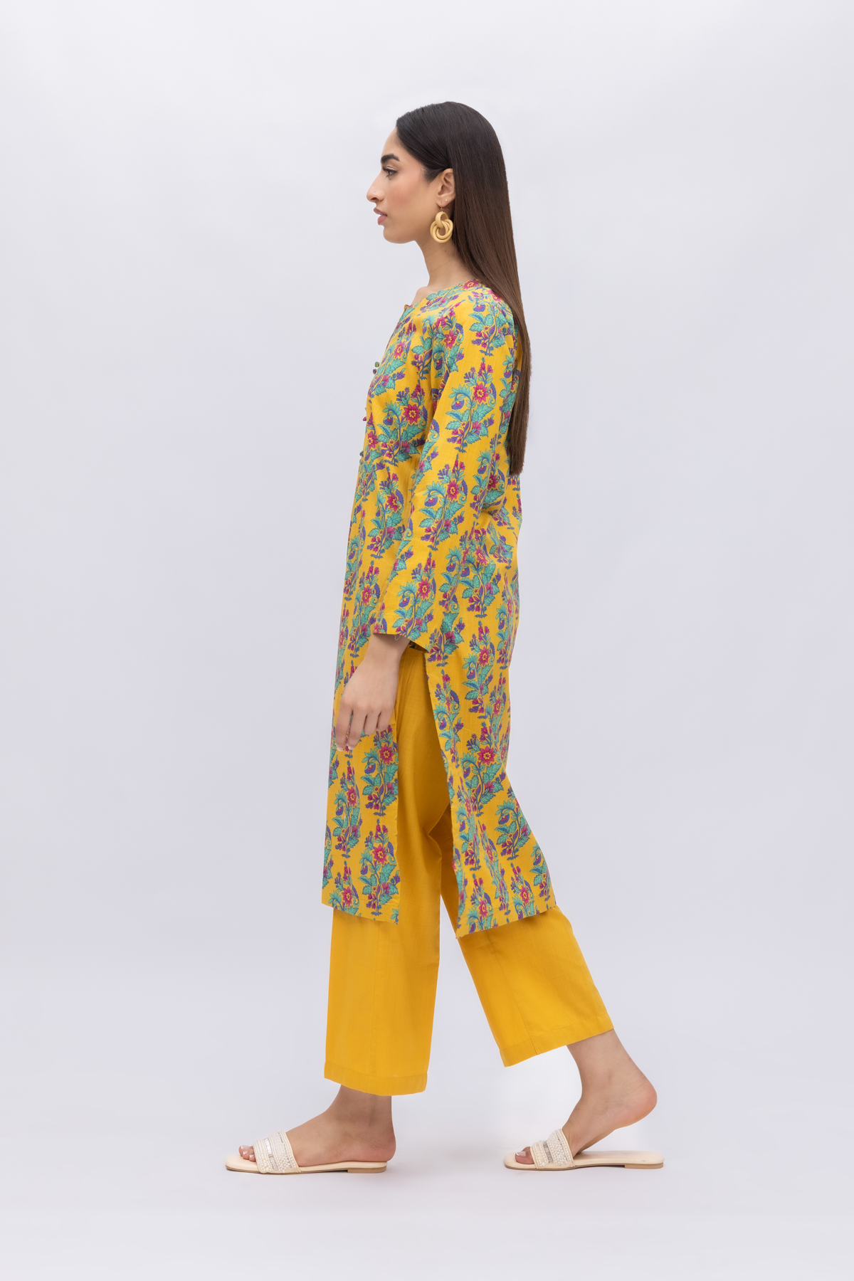 Dyed Crosshatch Poplin Pants - 25-04EX14-05BA-VG