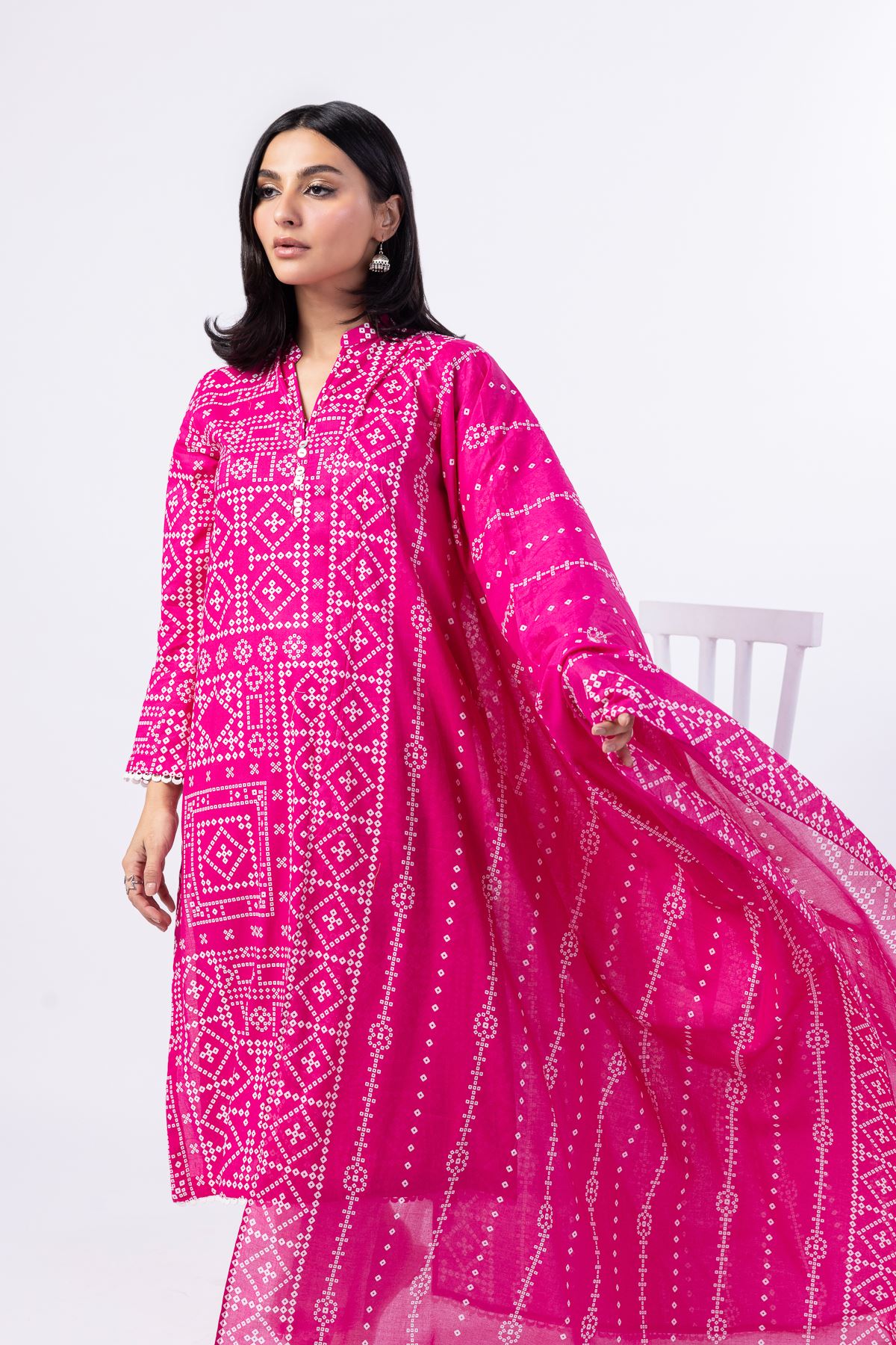 Buy Dupatta | 0.0 N/A | 25-04EX16-01SA-VG_MULTI | Khaadi Pakistan