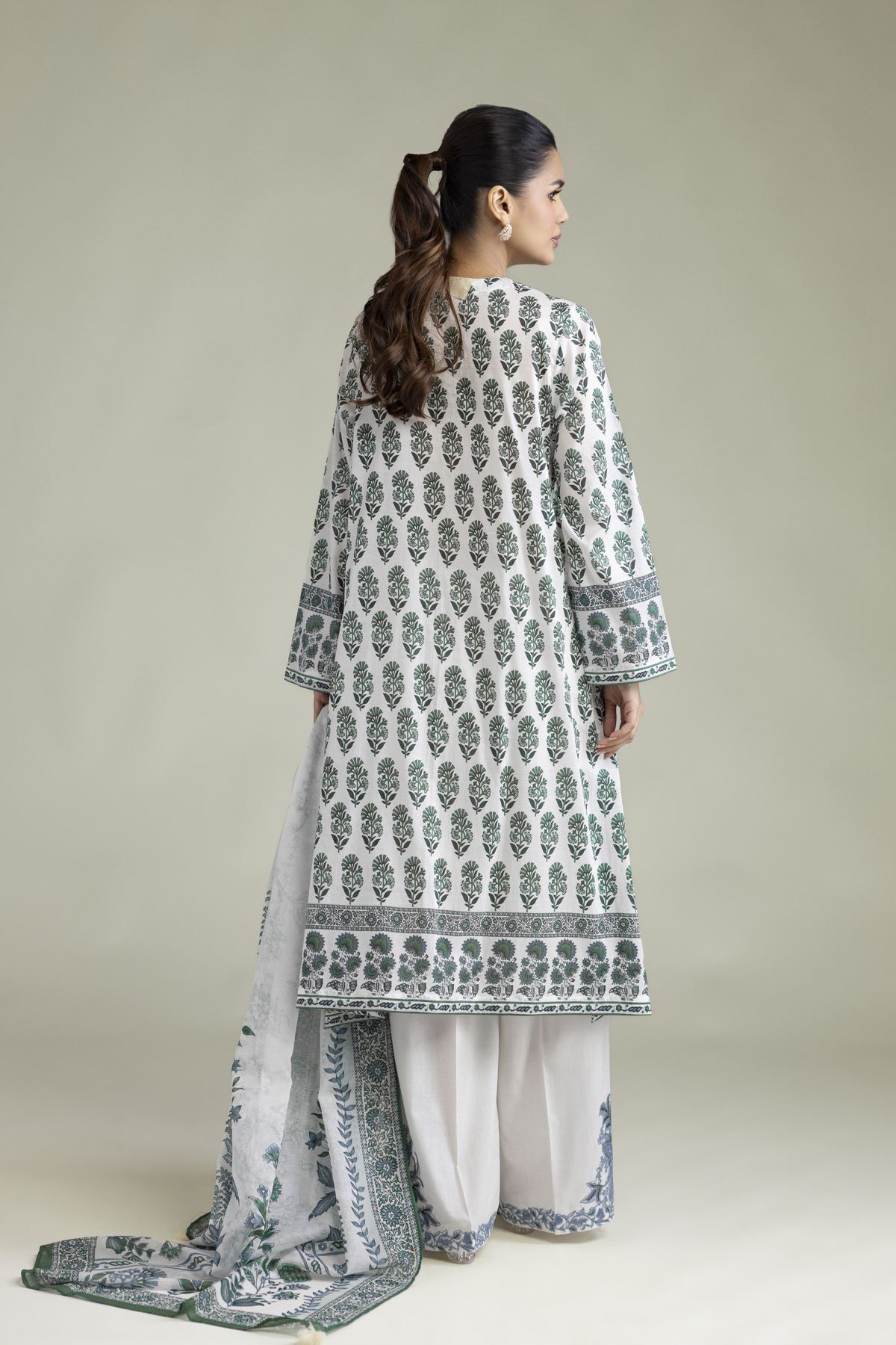 Embroidered Lawn Lawn Tailored 3-Piece - 1-26-102-A-F-VG