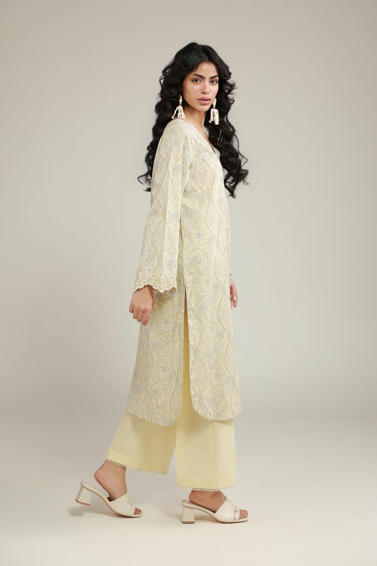 Printed Lawn 2 Piece Set - T-A112-26-101EE2-VG