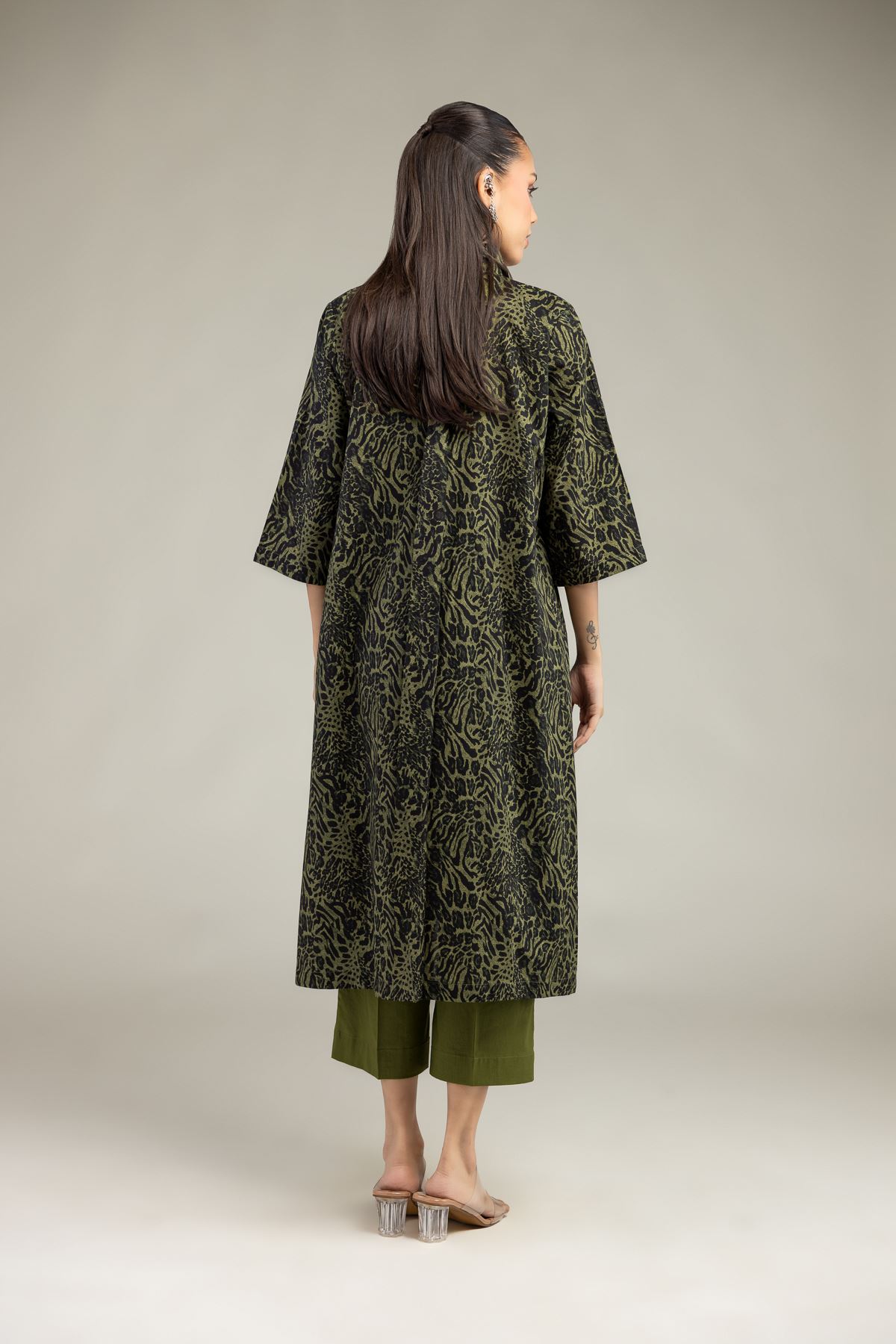 Printed Cambric Printed Cambric Kurta - 1-26-234-A-I1-VG