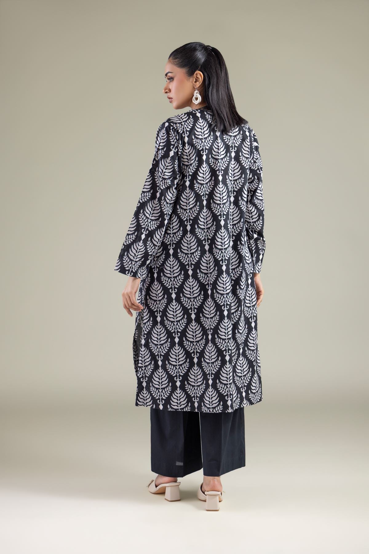 Printed Cambric Printed Cambric Kurta - 25-00-X2-03TA-VG