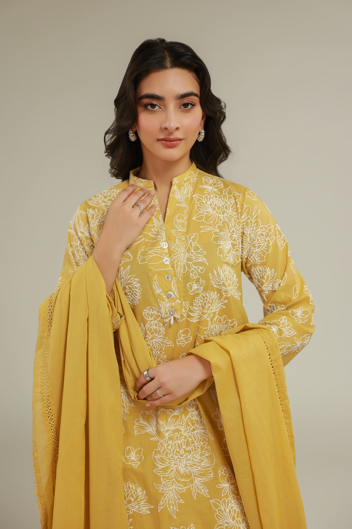 Lawn Summer Lawn Dupatta - 1-26-140-A-D-VG