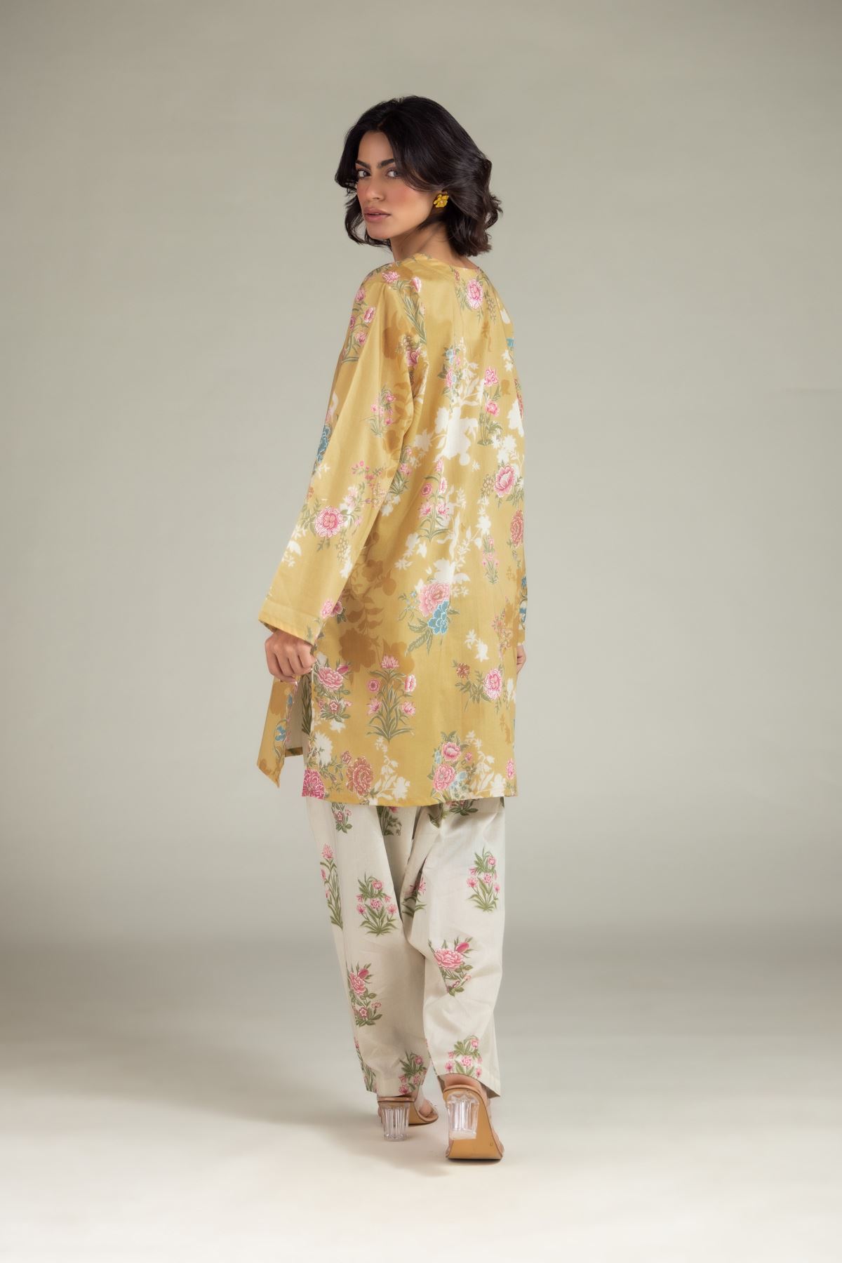 Printed Lawn Lawn 2-Piece Tailored - T-A11-26-106FF1-VG