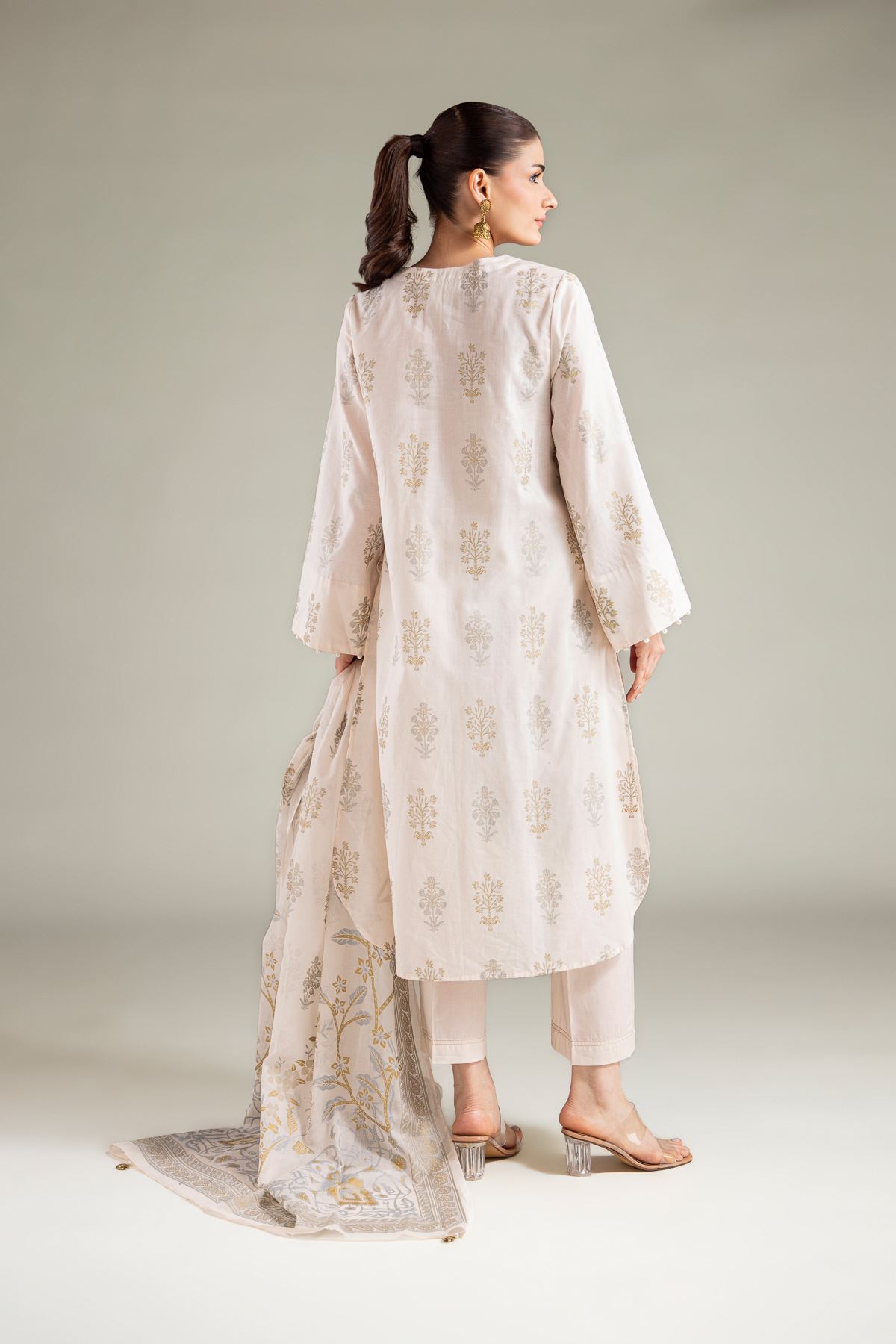 Printed Lawn Lawn 3-Piece Tailored - T-A11-26-118FI2-VG