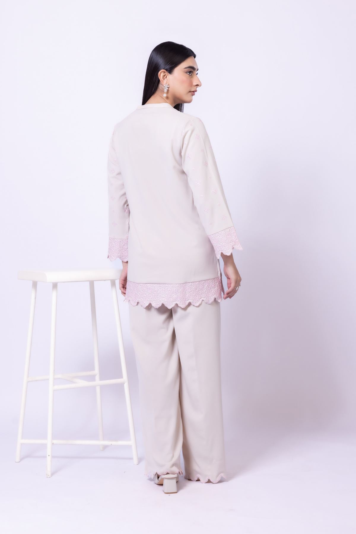 Embroidered Georgette Kurta - 25-10-11E8-11TB-VG