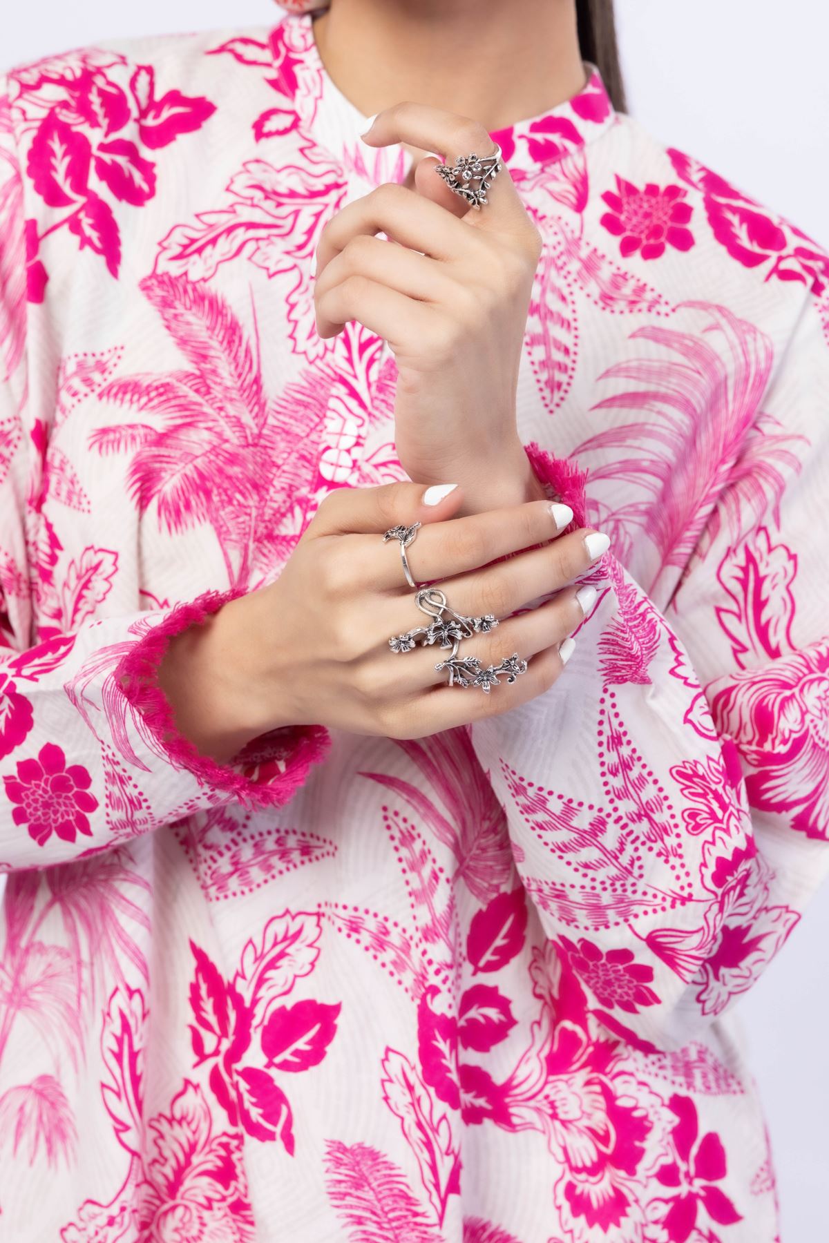 Printed Cotton Dobby Kurta - 25-10-12E9-02TA-VG