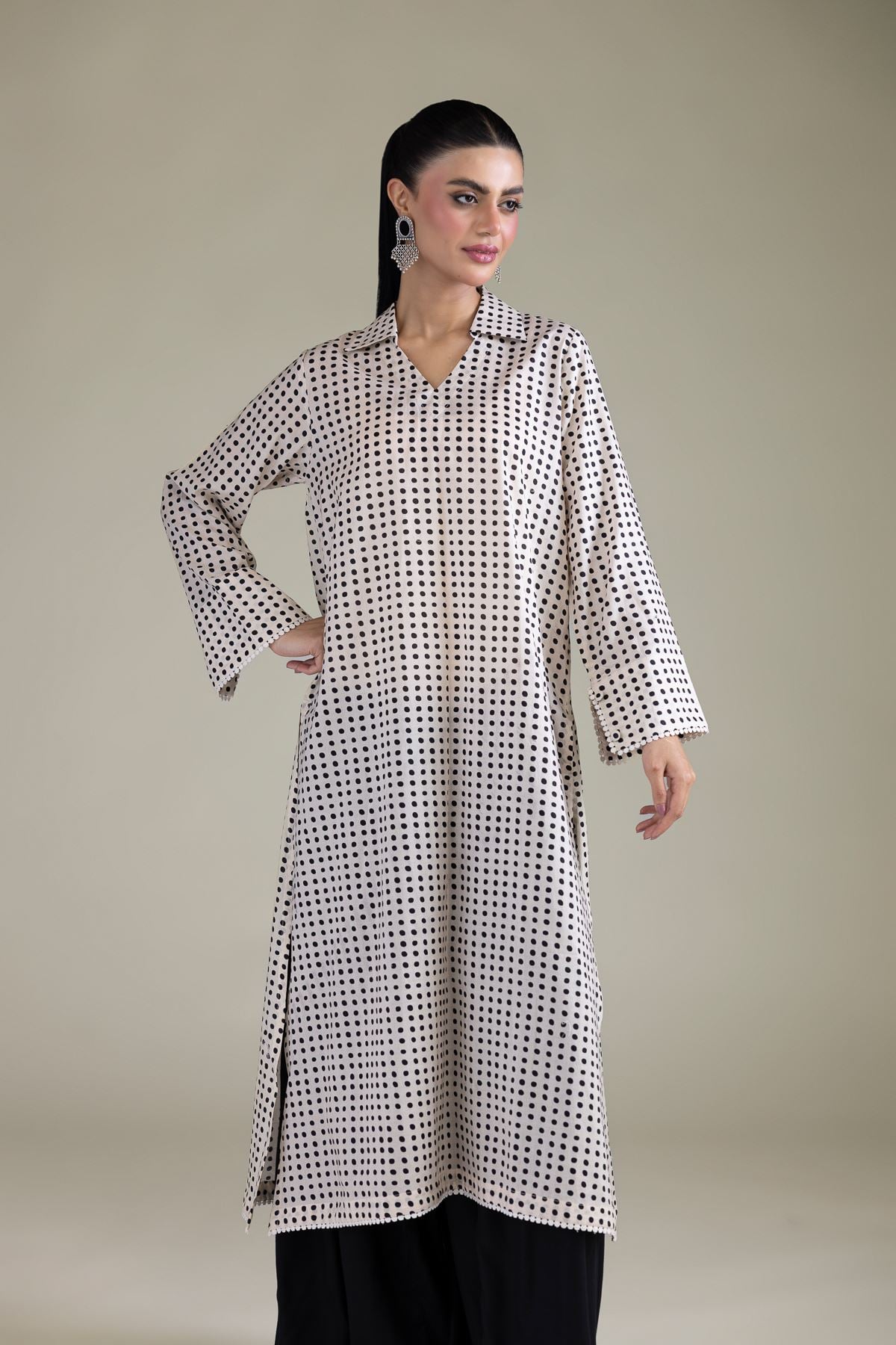 Printed Cambric Cambric Tailored 1-Piece - 1-26-102-A-F-VG