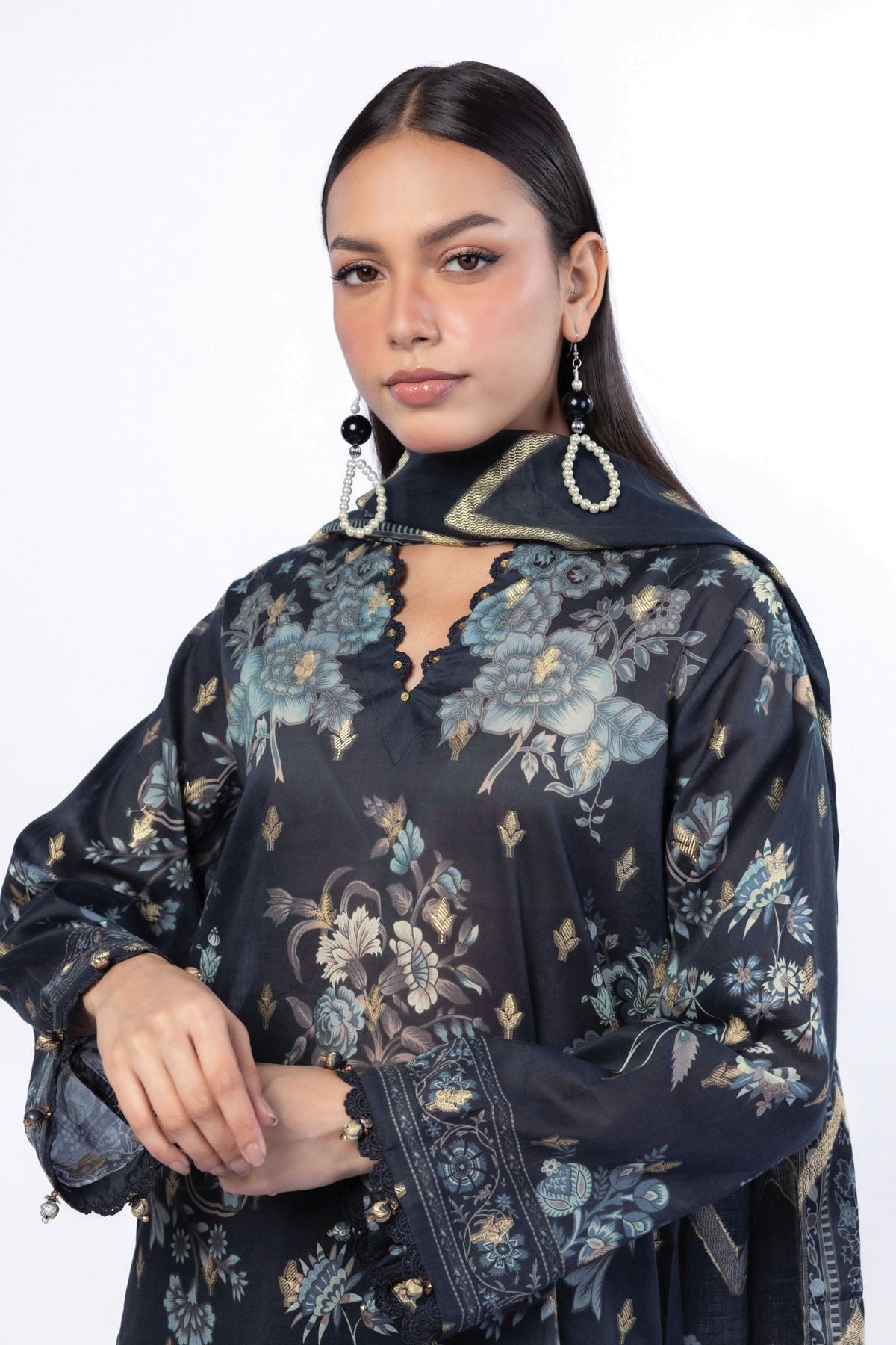 Printed Jacquard Fabrics 3 Piece - A33-26-111FF1-VG